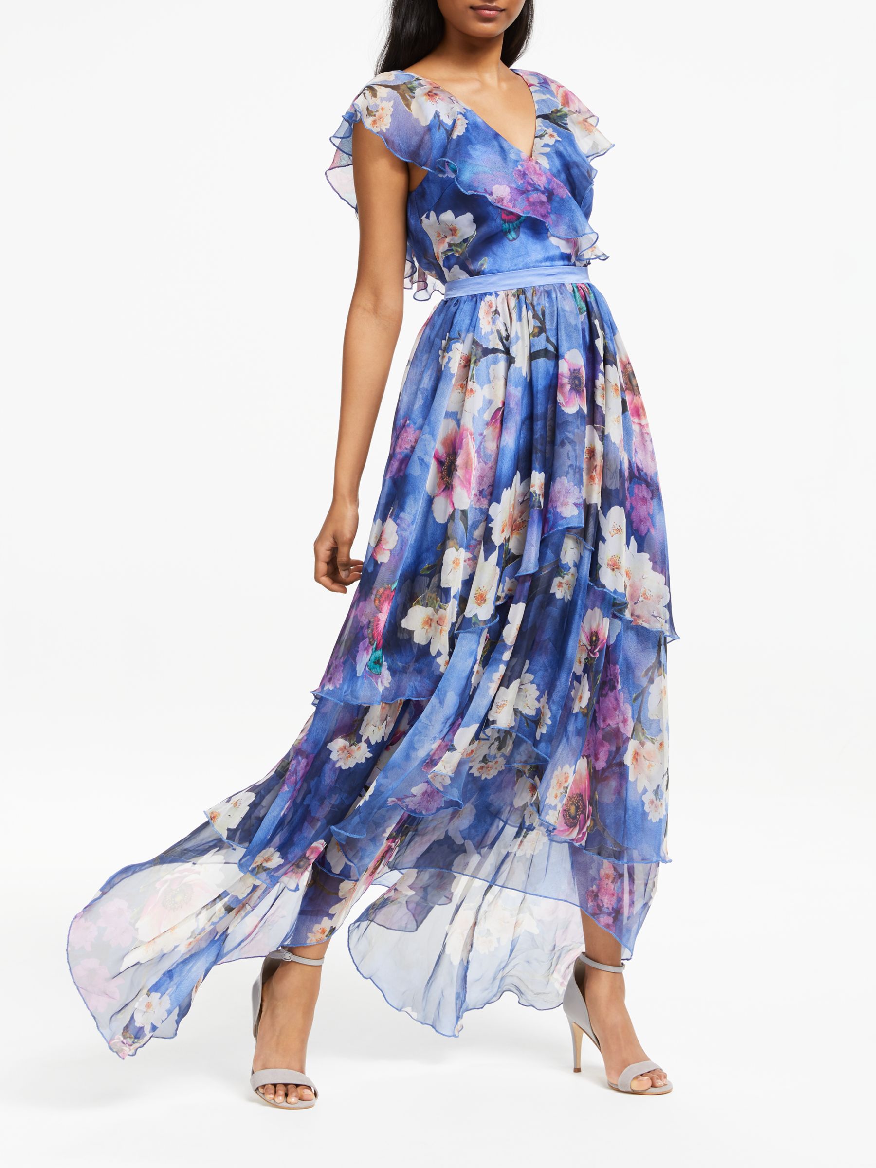 Y.A.S Pallida Maxi Dress, Mazarine Blue 