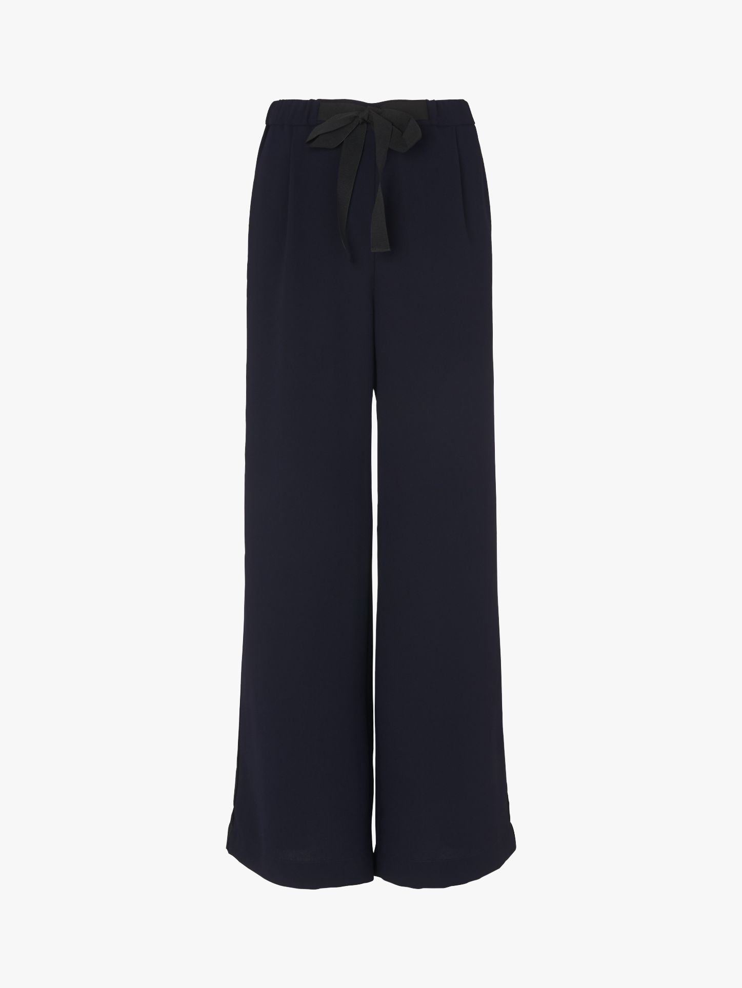 wide leg sports trousers