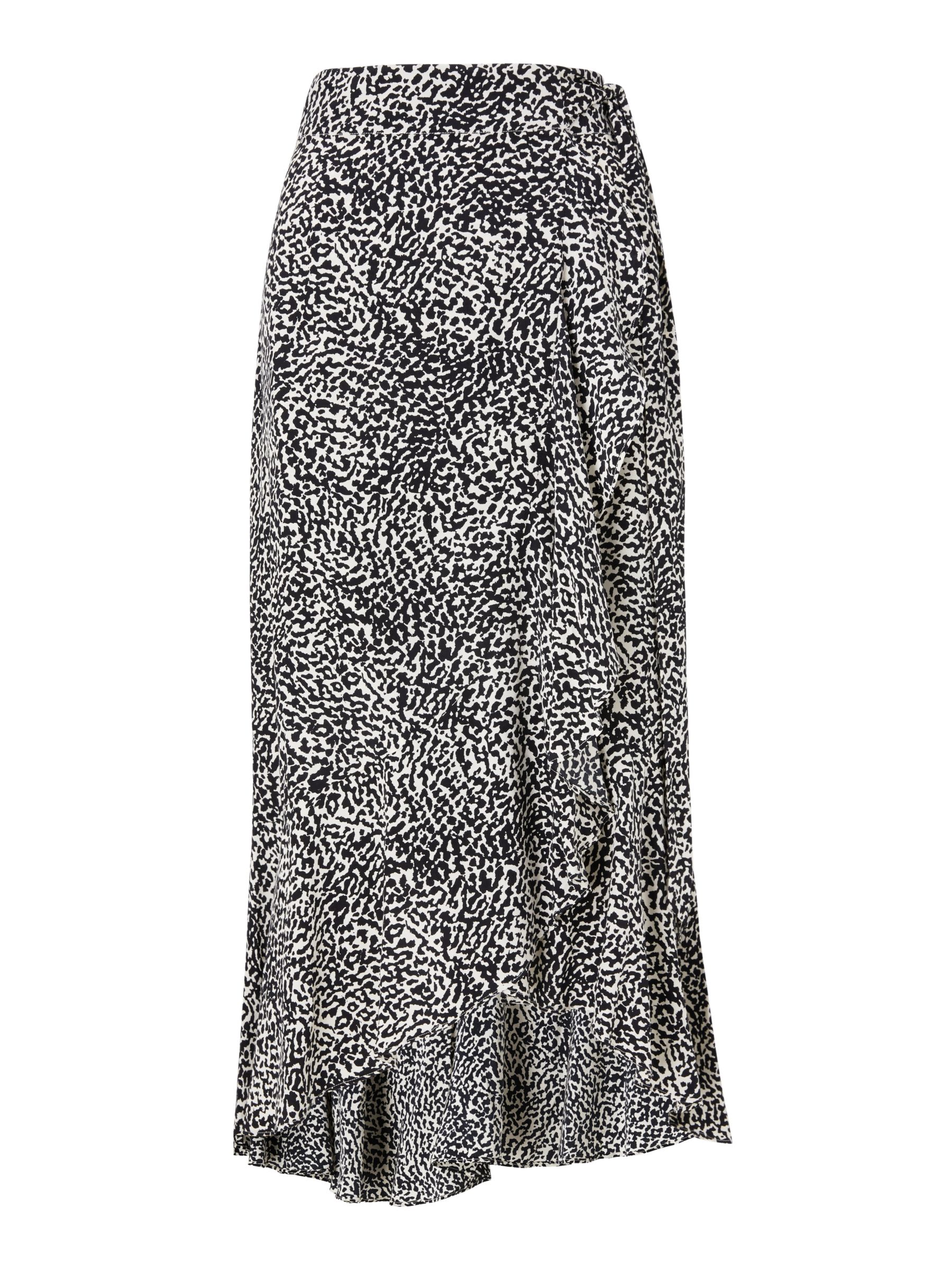 Somerset by Alice Temperley Mini Leopard Print Skirt, Nude