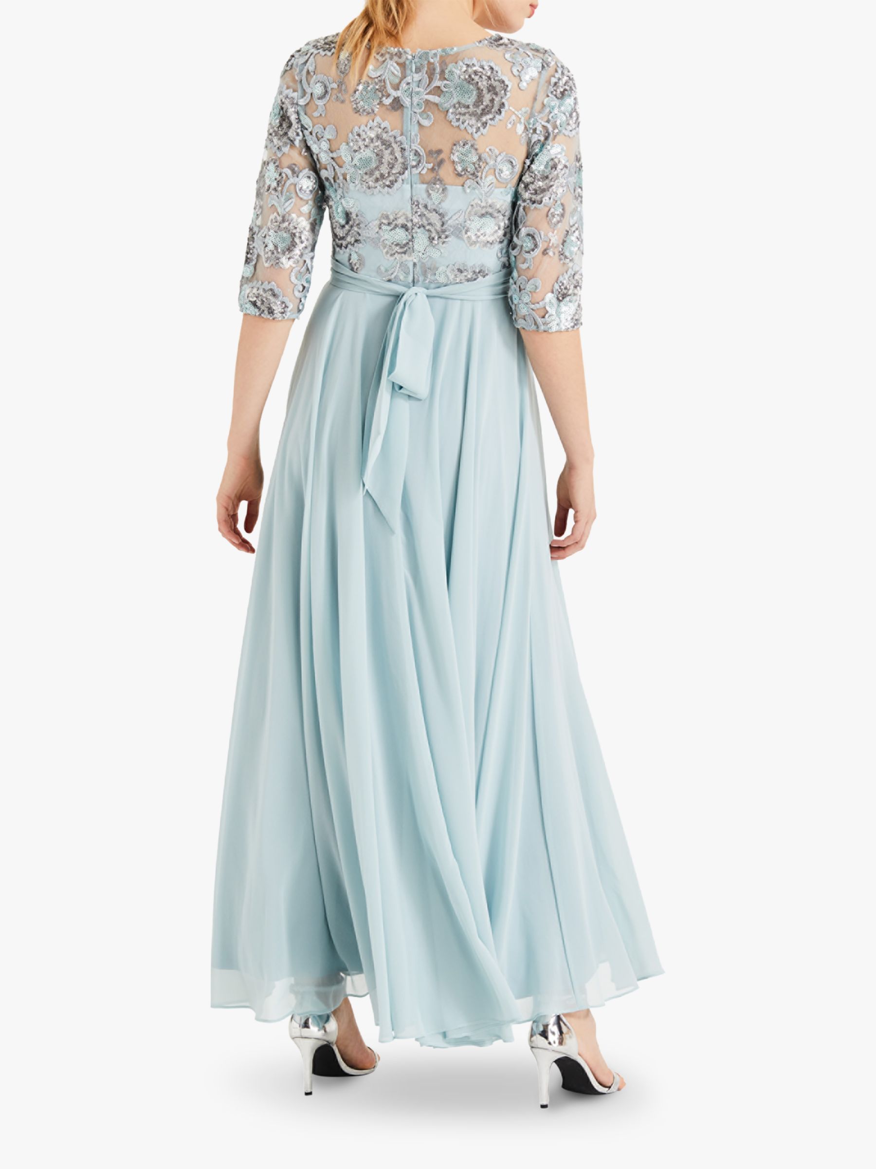 phase eight duck egg blue dress