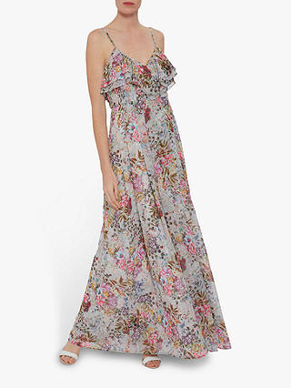 Gina Bacconi Carie Floral Maxi Dress, Multi