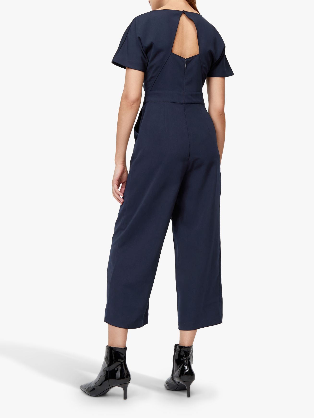 warehouse slash neck jumpsuit