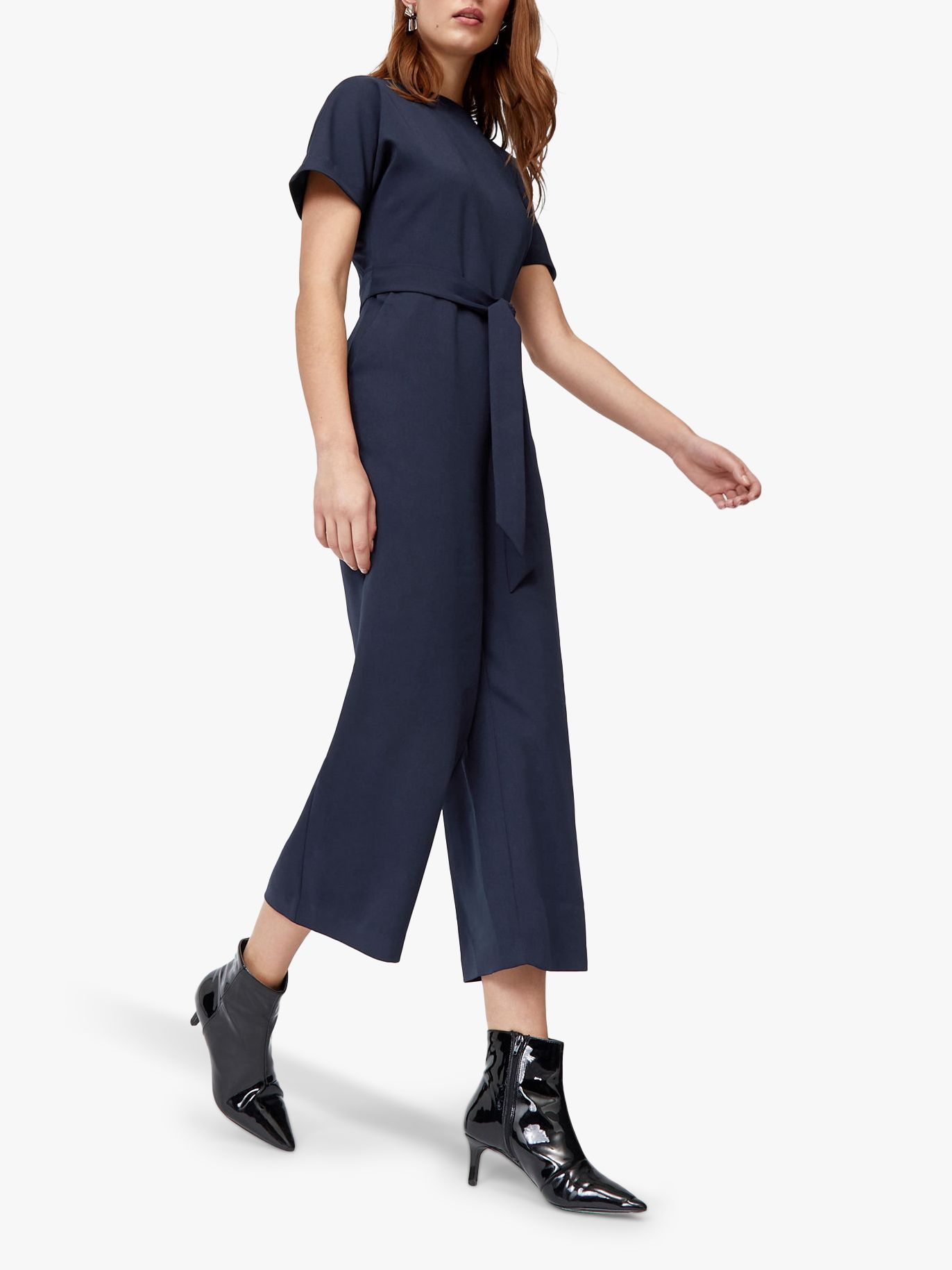 warehouse slash neck jumpsuit