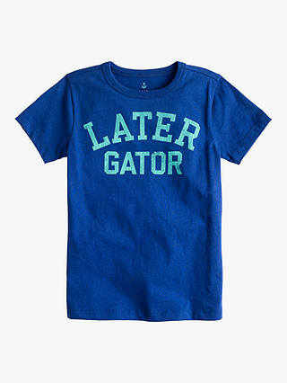 crewcuts by J.Crew Boys' Later Gator T-Shirt, Brilliant Sapphire