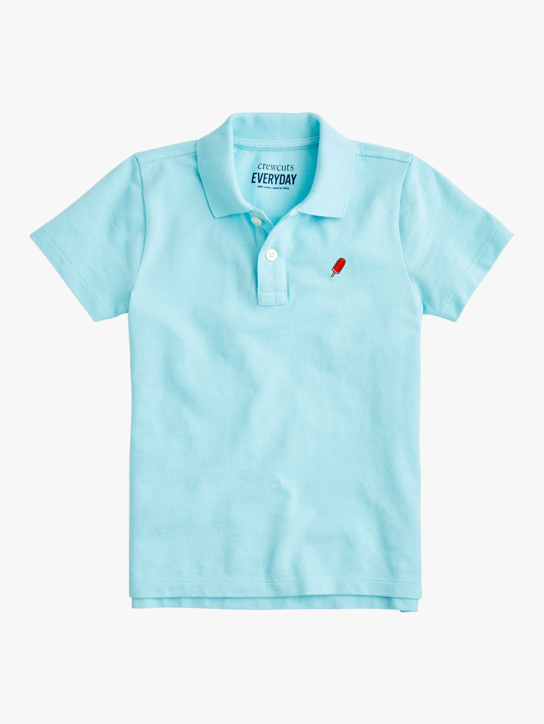 crewcuts by J.Crew Boys' Critter Pique Polo Shirt at John Lewis & Partners