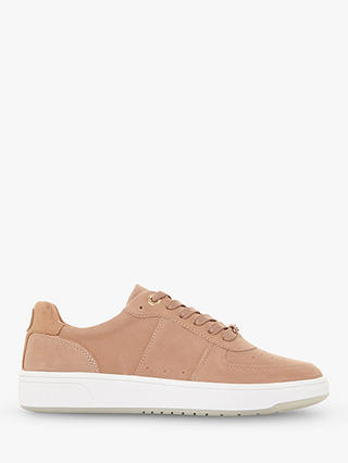 Dune Empress Low Top Trainers, Camel Leather