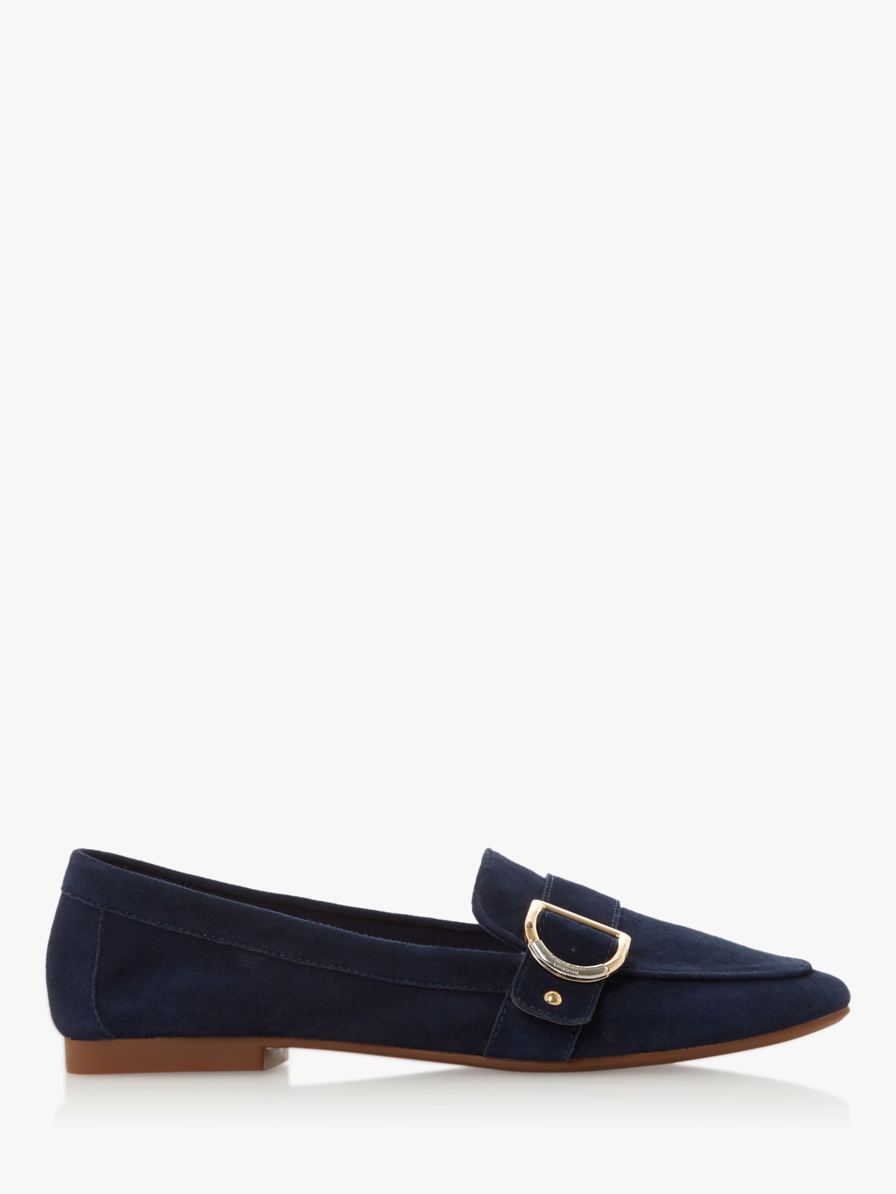 Dune Graysy Buckle Loafers