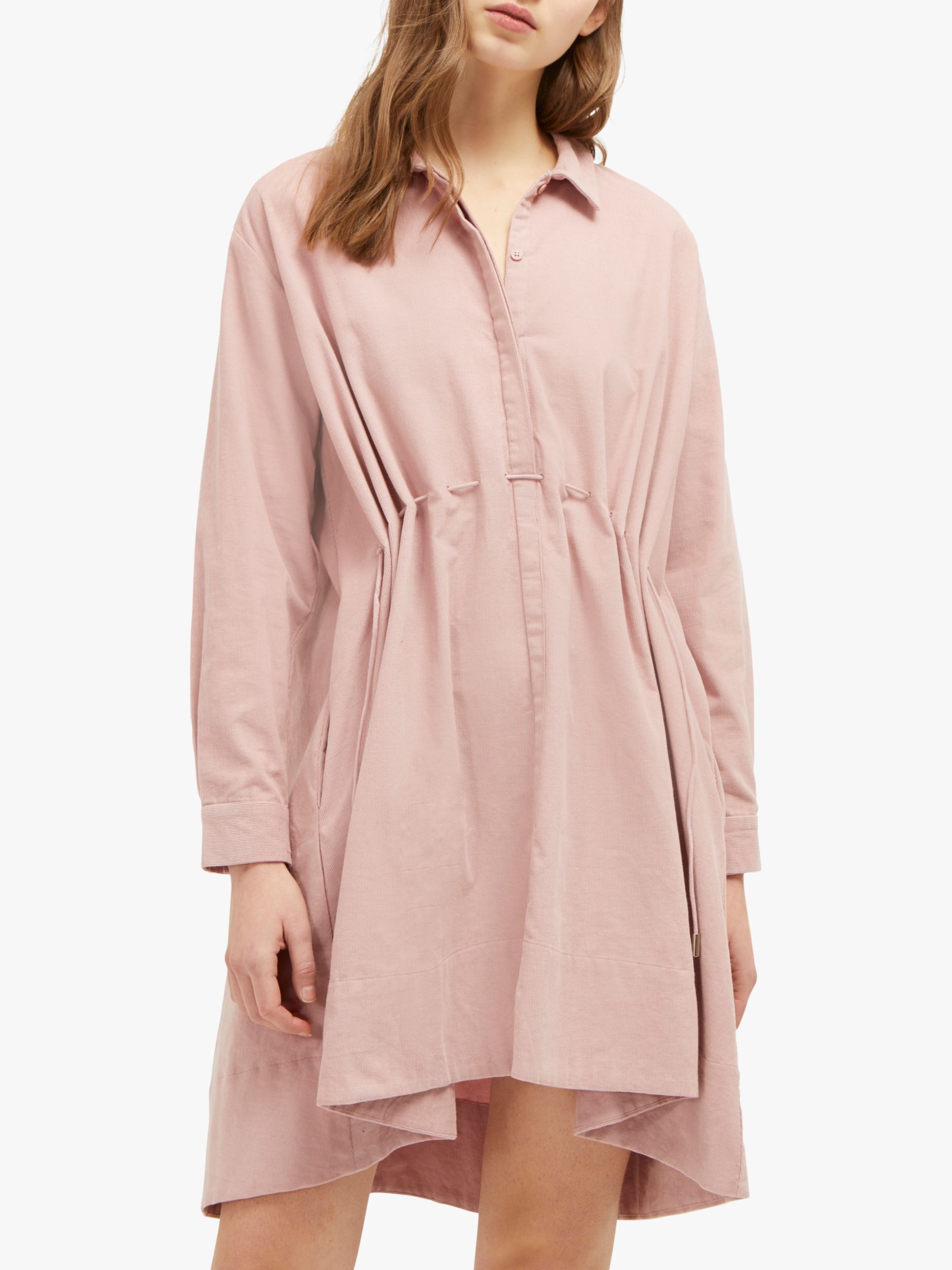 French Connection Smythson Shirt Dress, TeaDress Pink