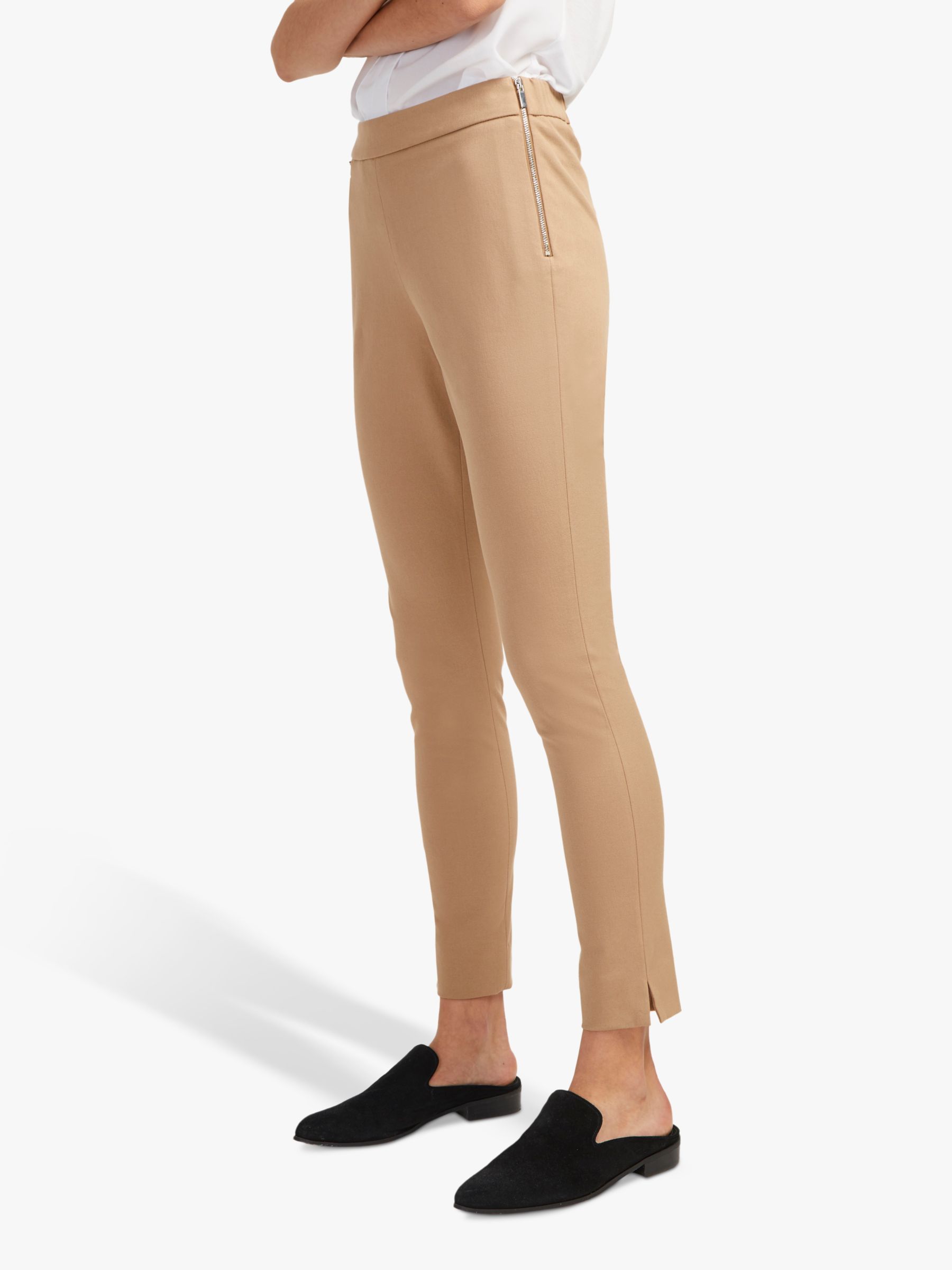 French Connection Kara Skinny Trousers, Wet Sand