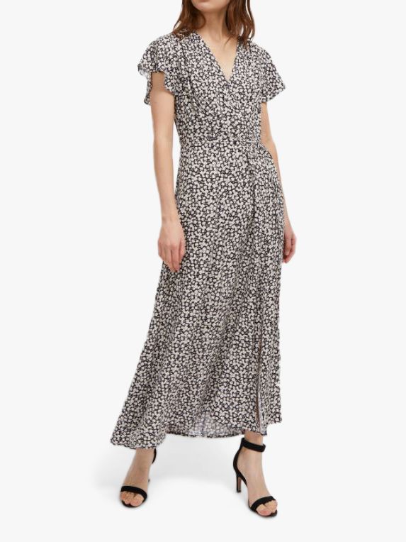 aubi floral maxi dress