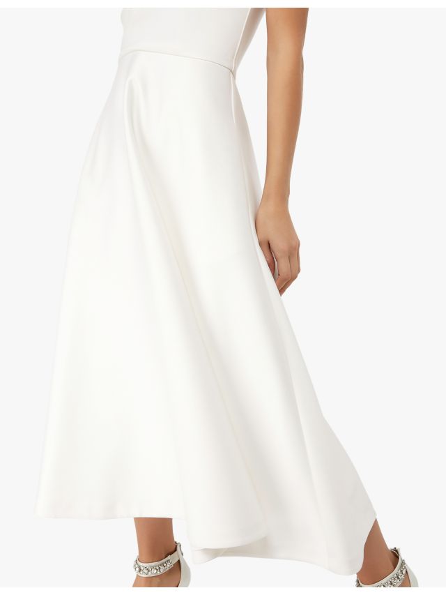 Grace bardot midi store wedding dress