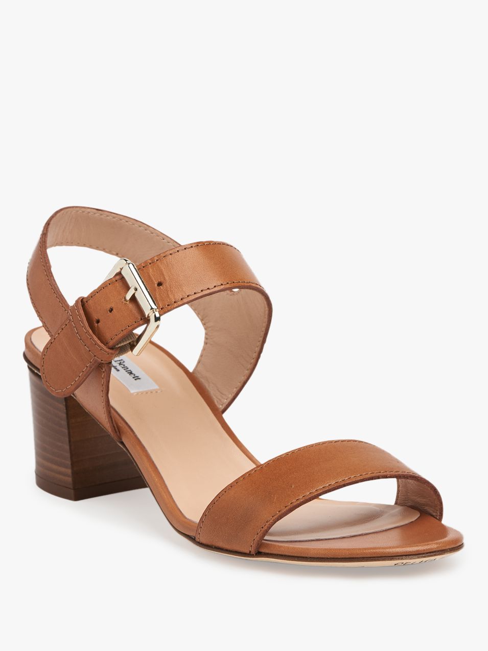 lk bennett tan sandals