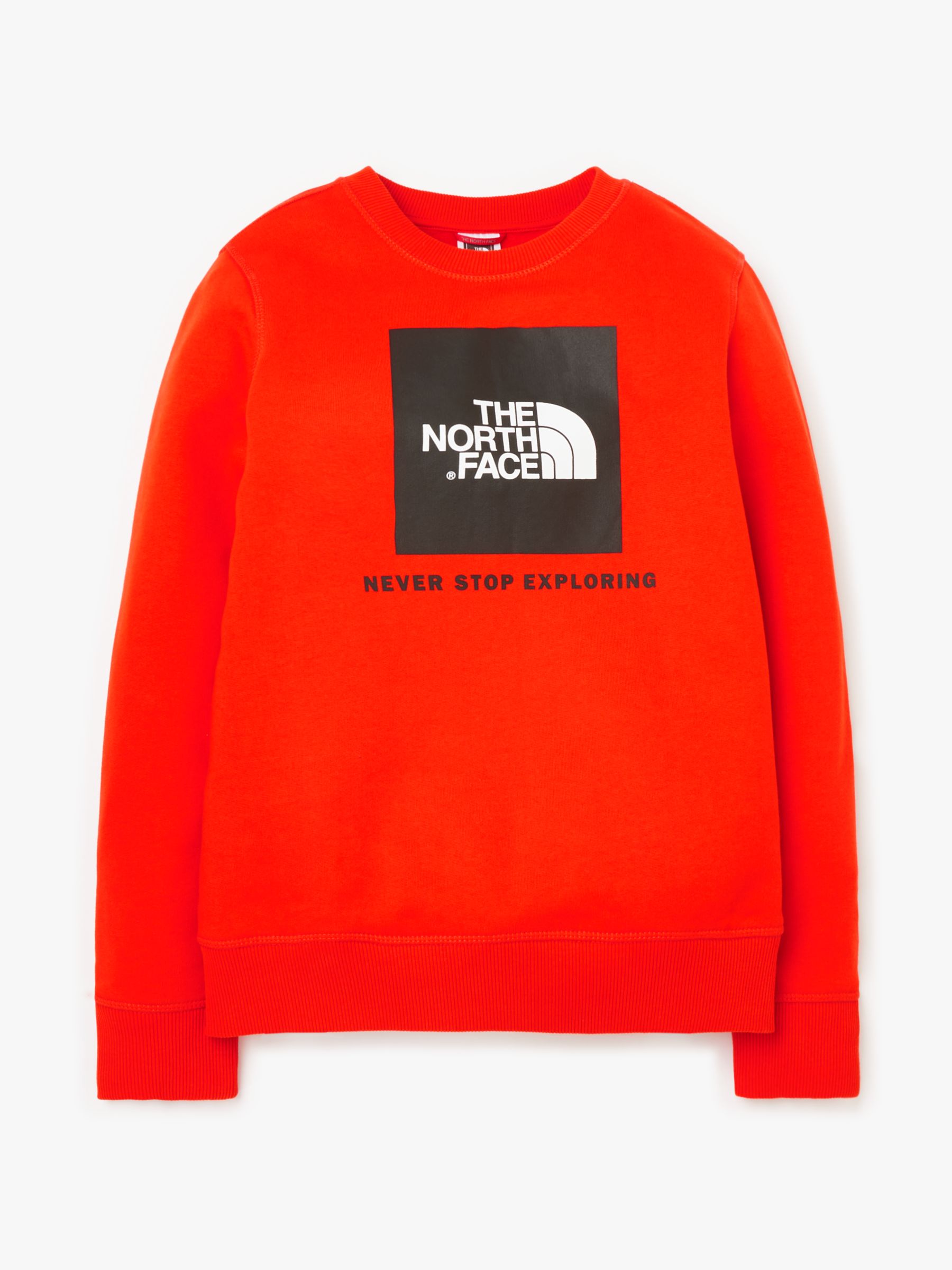north face red jumper