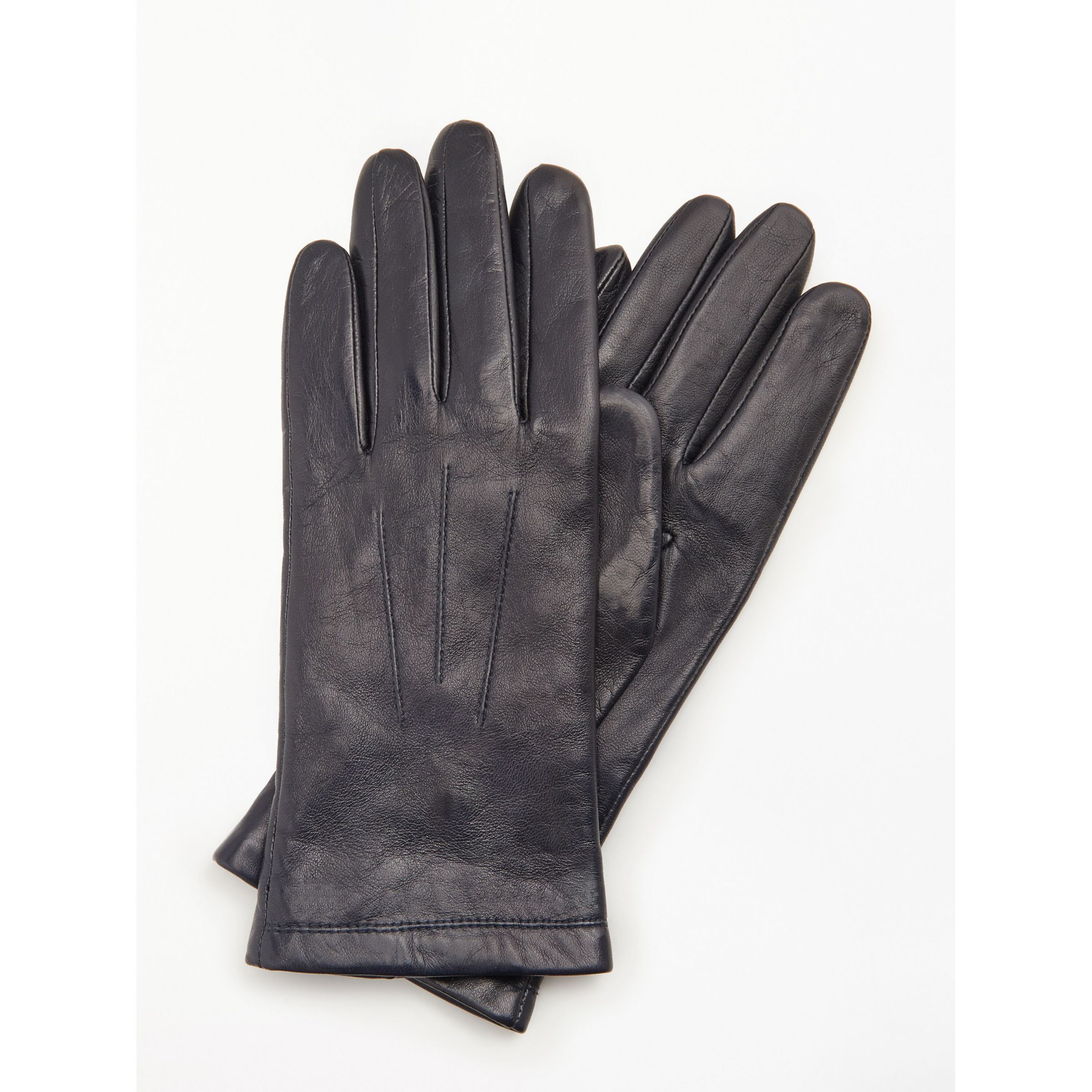 fleece leather gloves