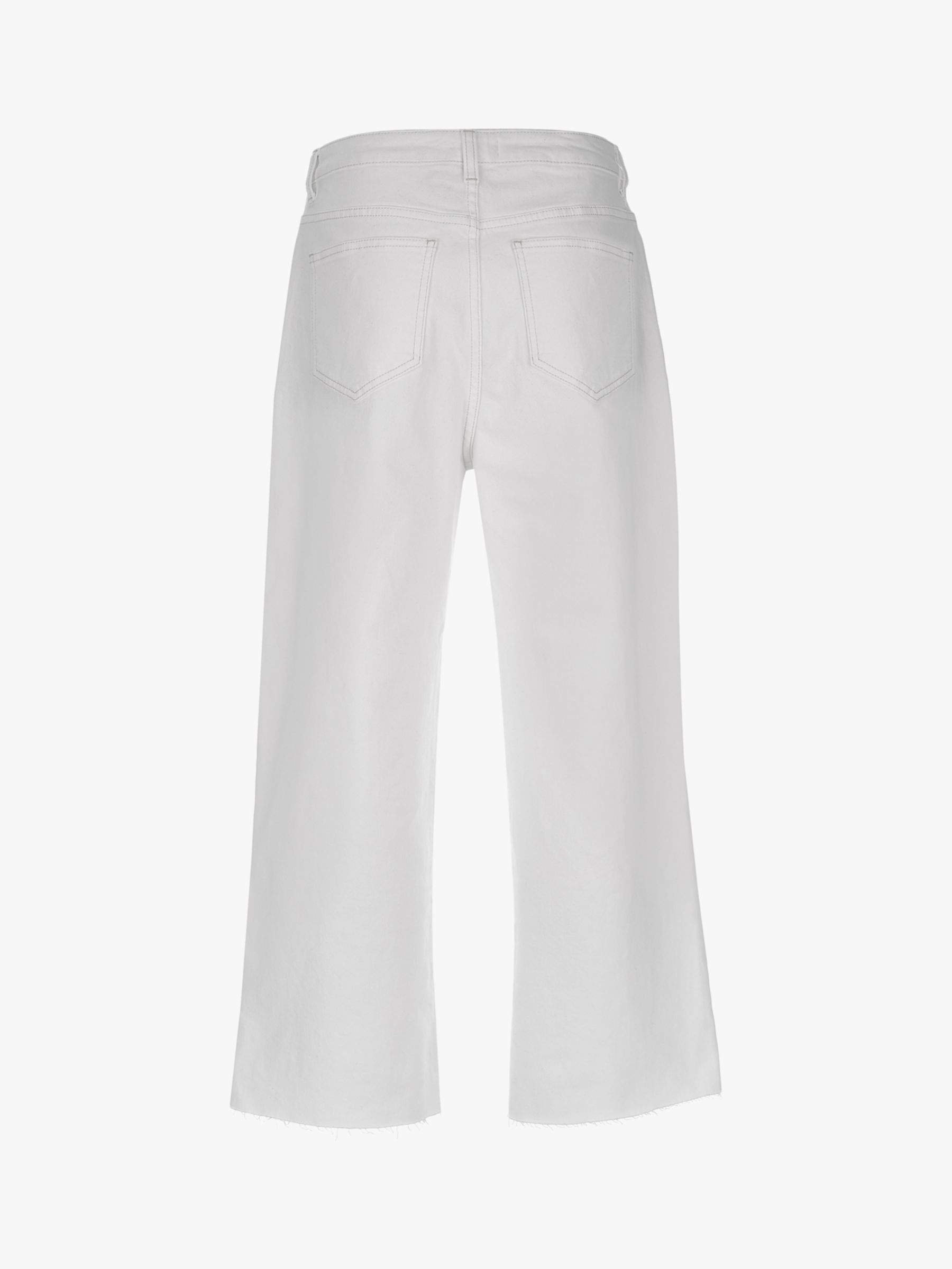Mint Velvet Madison Off-White Jeans, White