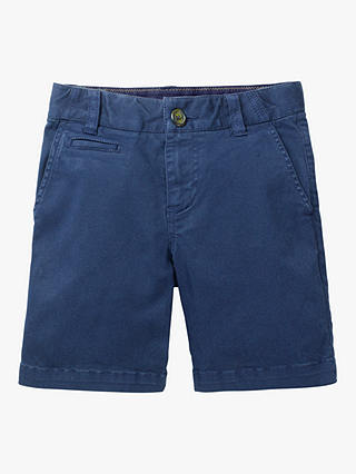 Mini Boden Boys' Chino Shorts, Blue