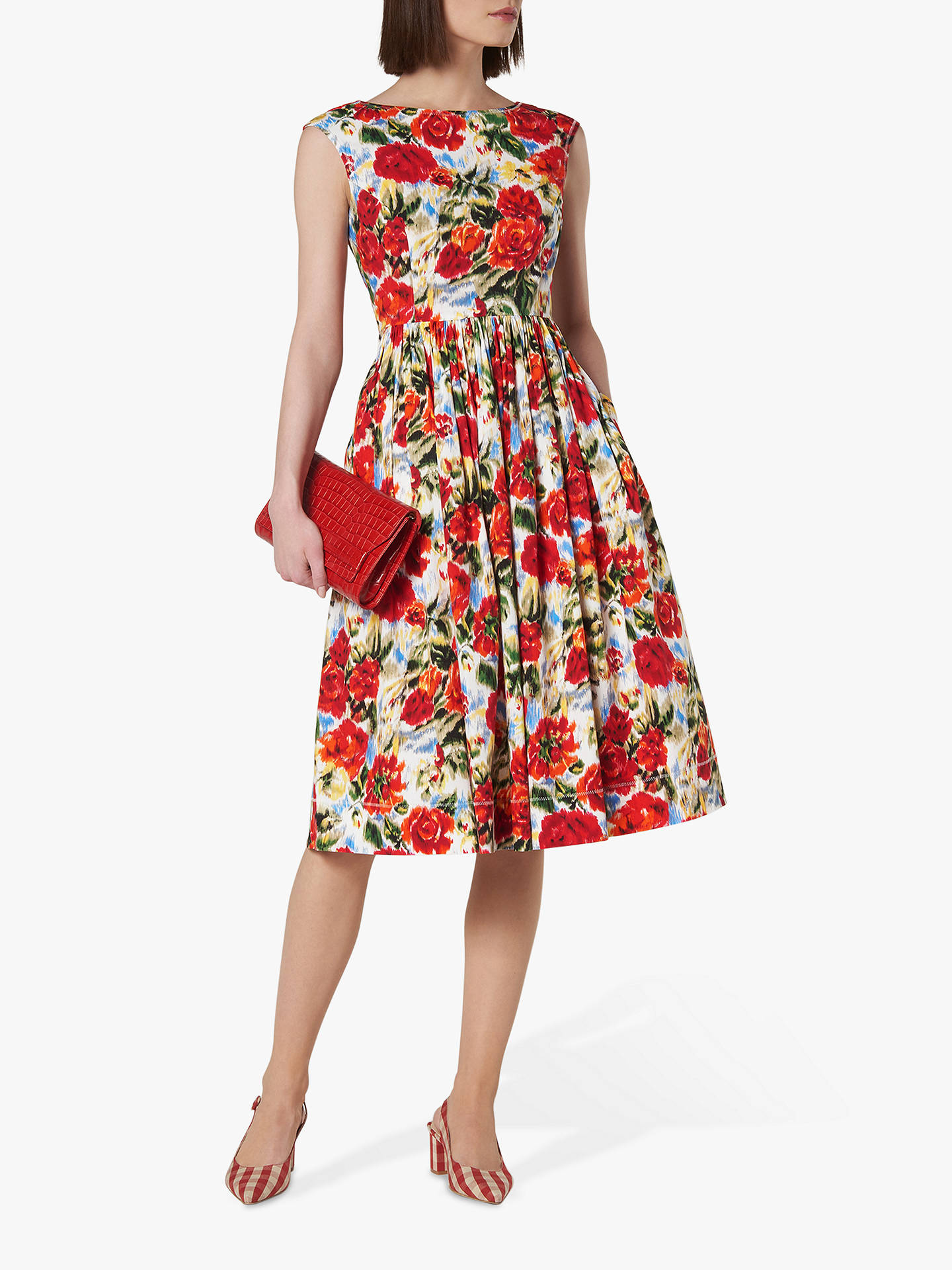 L.K.Bennett Issie Floral Dress at John Lewis & Partners