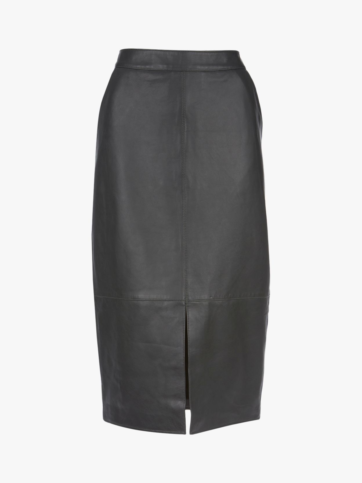 Mint Velvet Leather Pencil Skirt at John Lewis & Partners