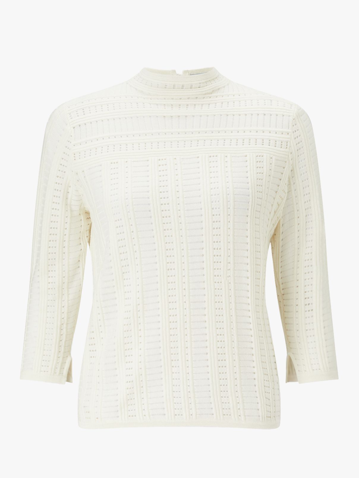 Jigsaw Ladder Knit Jumper, Chalk