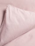 John Lewis Comfy & Relaxed Washed Cotton Bedding, Rosa