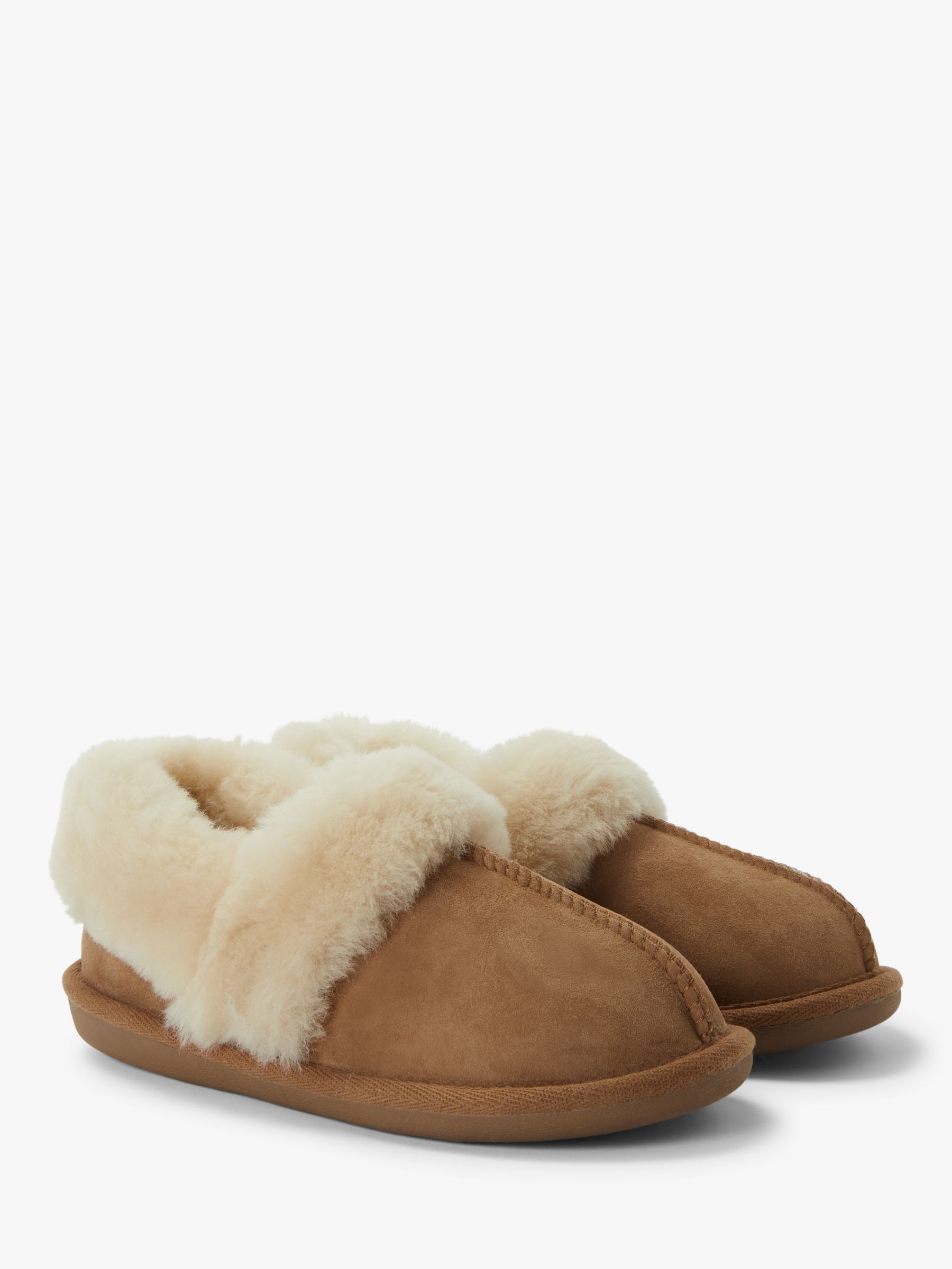 Buy John Lewis Sheepskin Mule Cuff Slippers Online at johnlewis.com