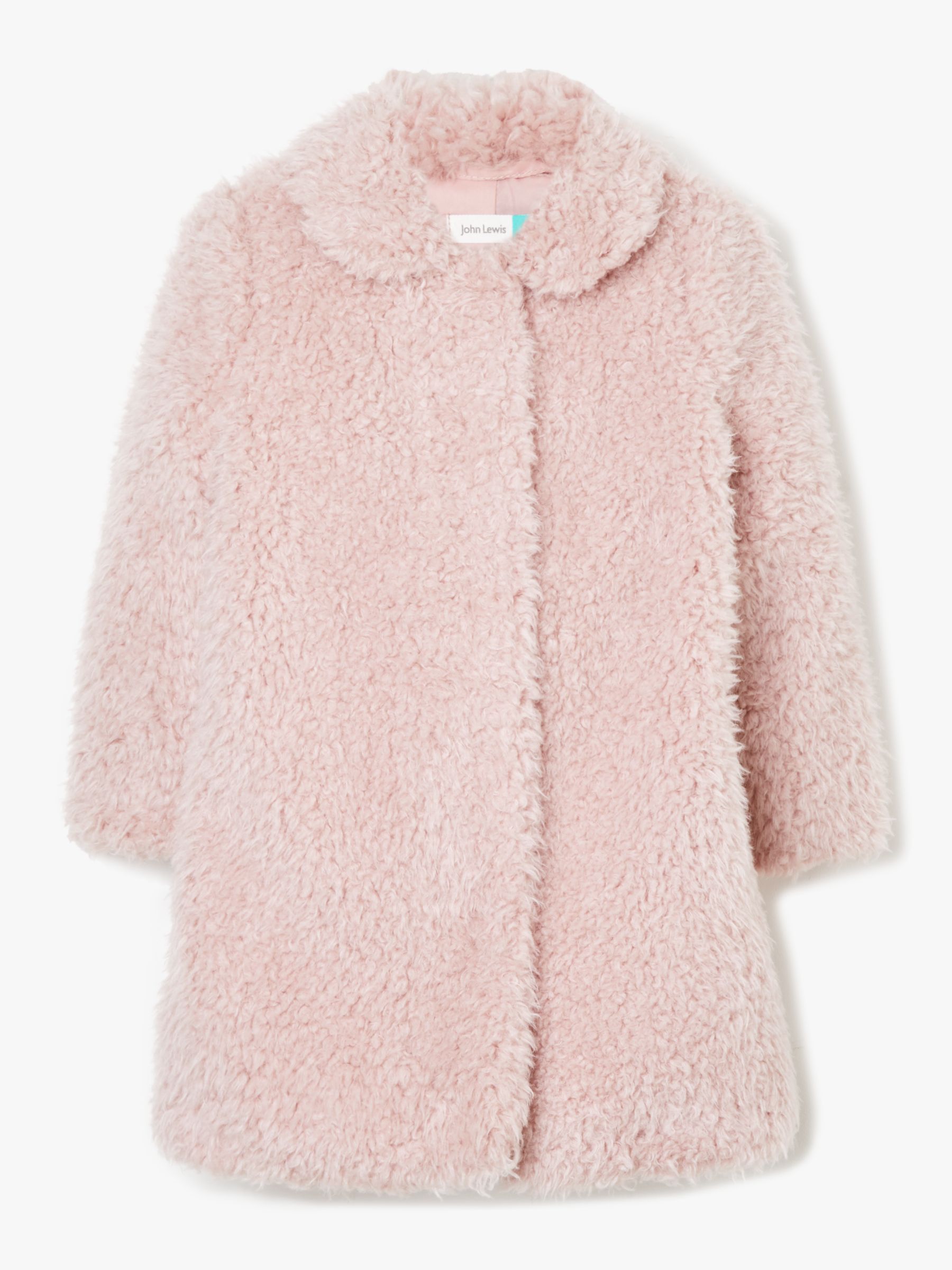 girls light pink coat