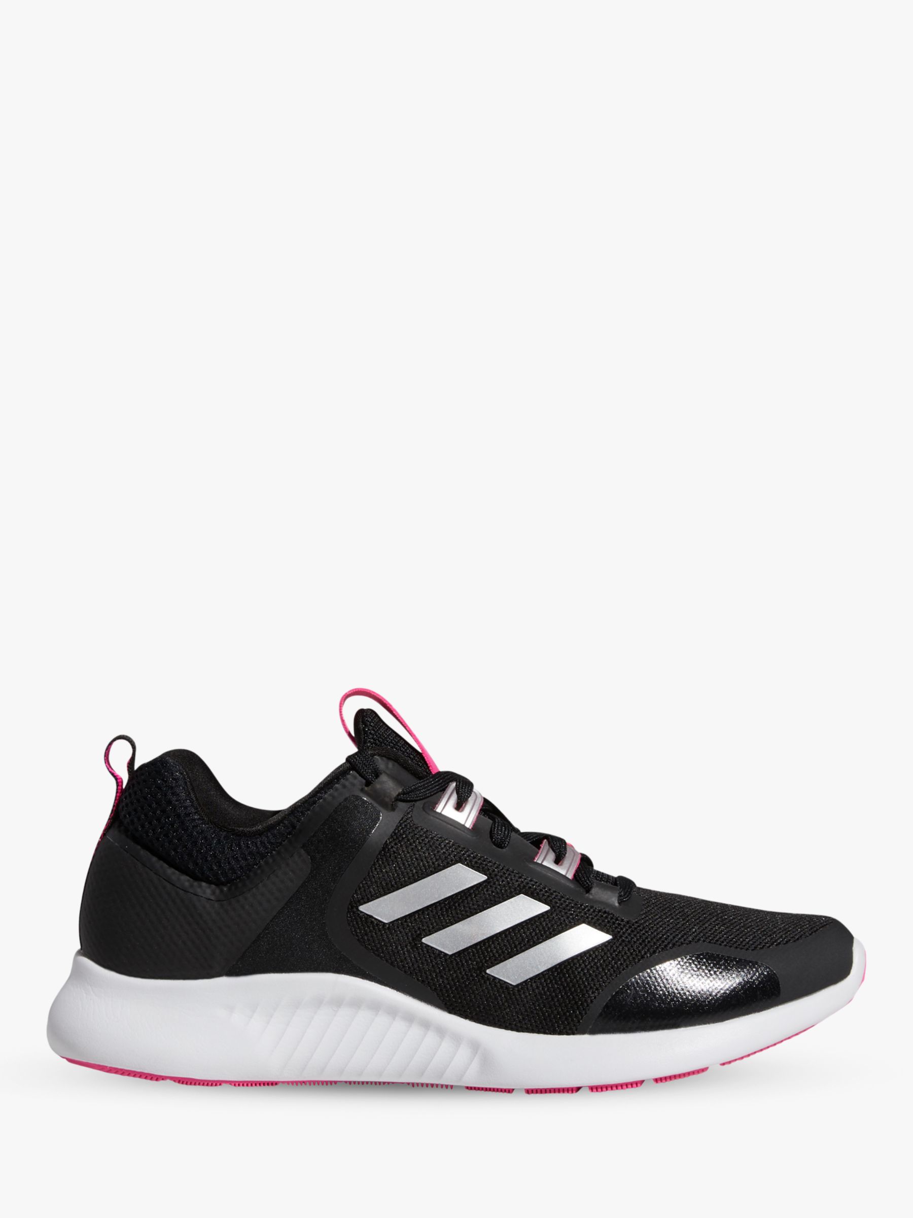 adidas Edgebounce 1.5 Women's Running Shoes, Core Black/Silver Met./Shock Pink