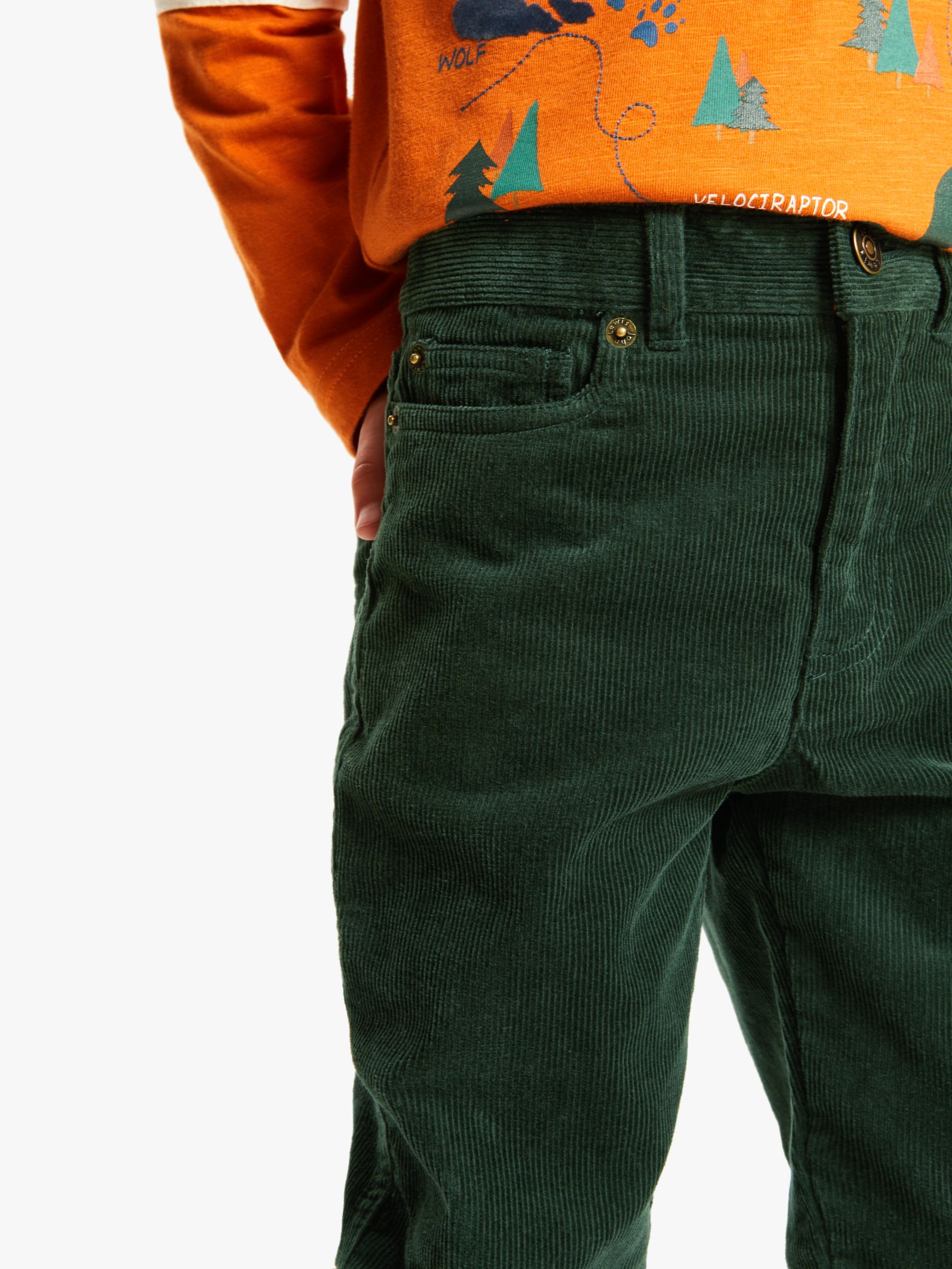 corduroy trousers green