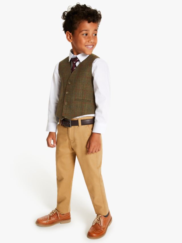 Boys on sale check waistcoat