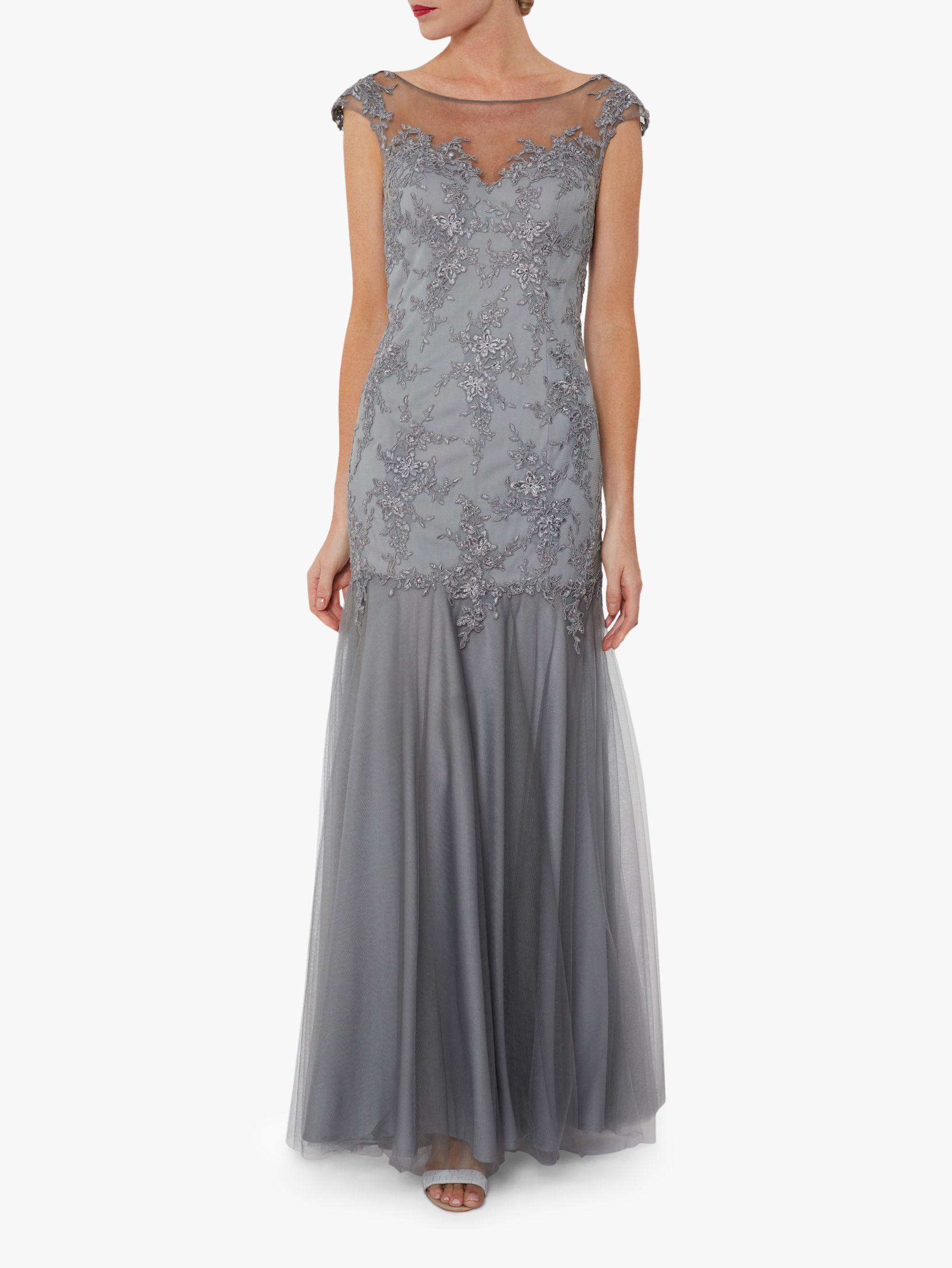 light grey maxi