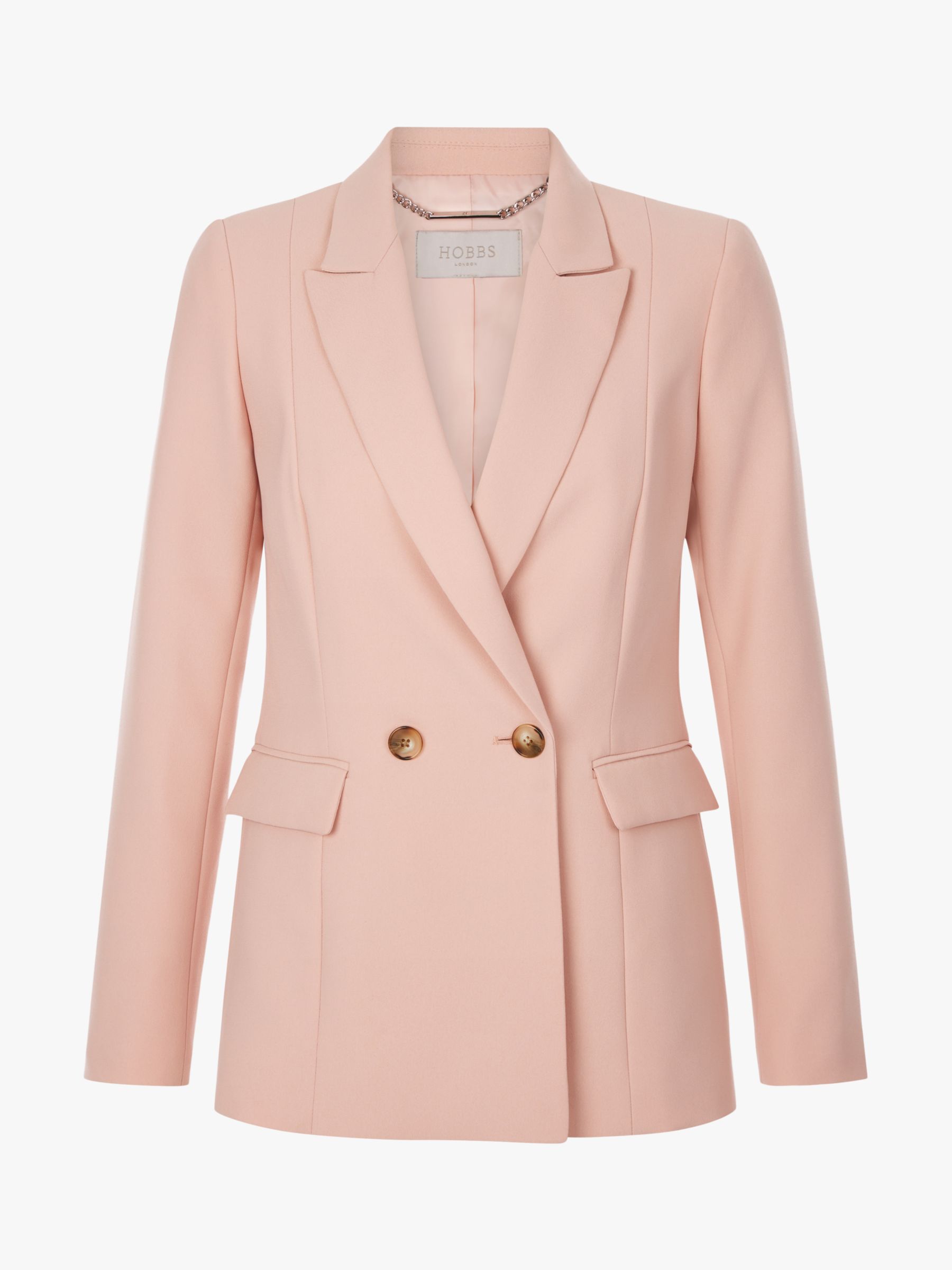 Hobbs Adelaide Jacket, Ballet Pink at John Lewis & Partners