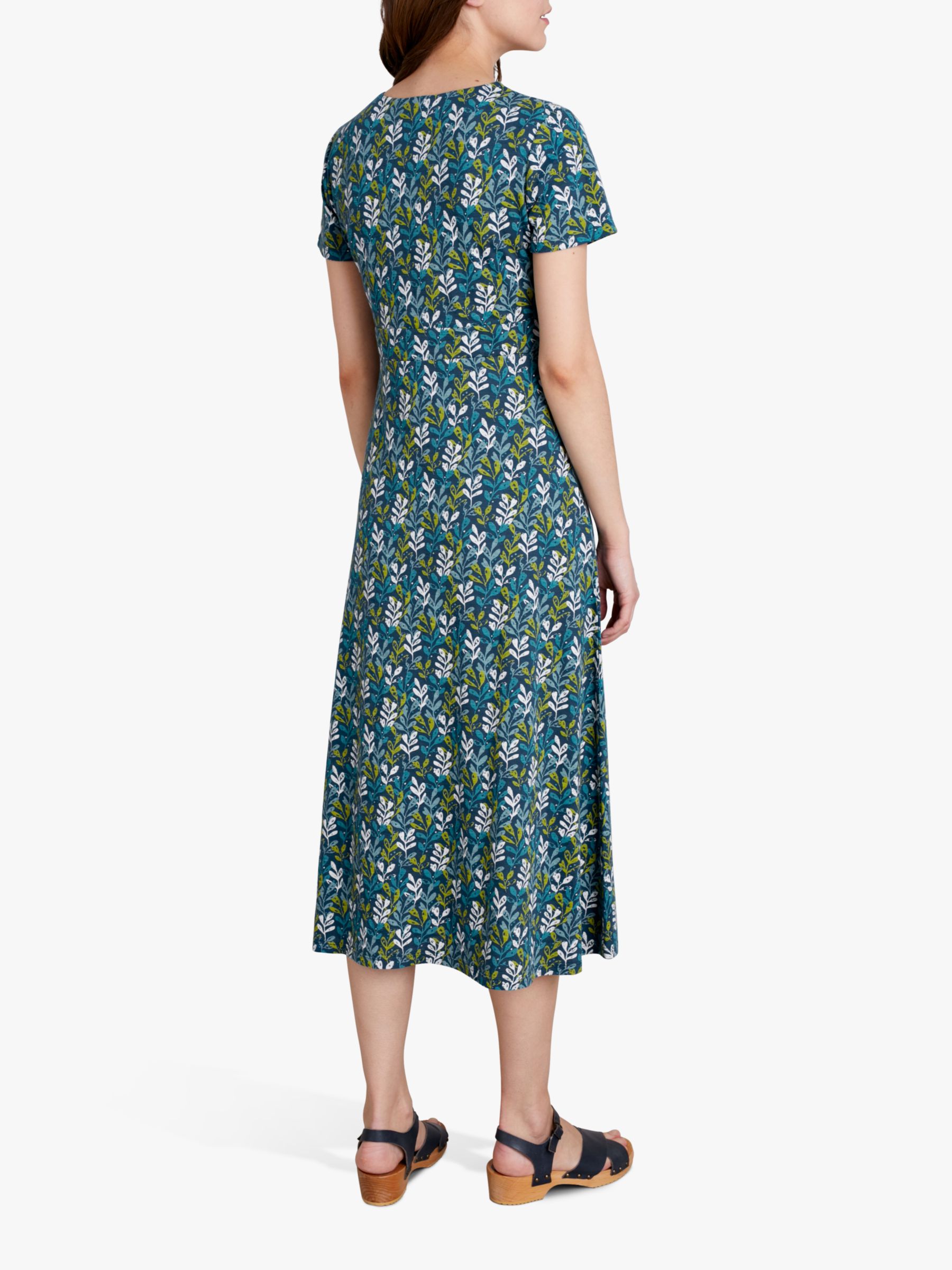 Seasalt Chapelle Midi Dress, Chalky Seaweed/Light Squid at John Lewis ...