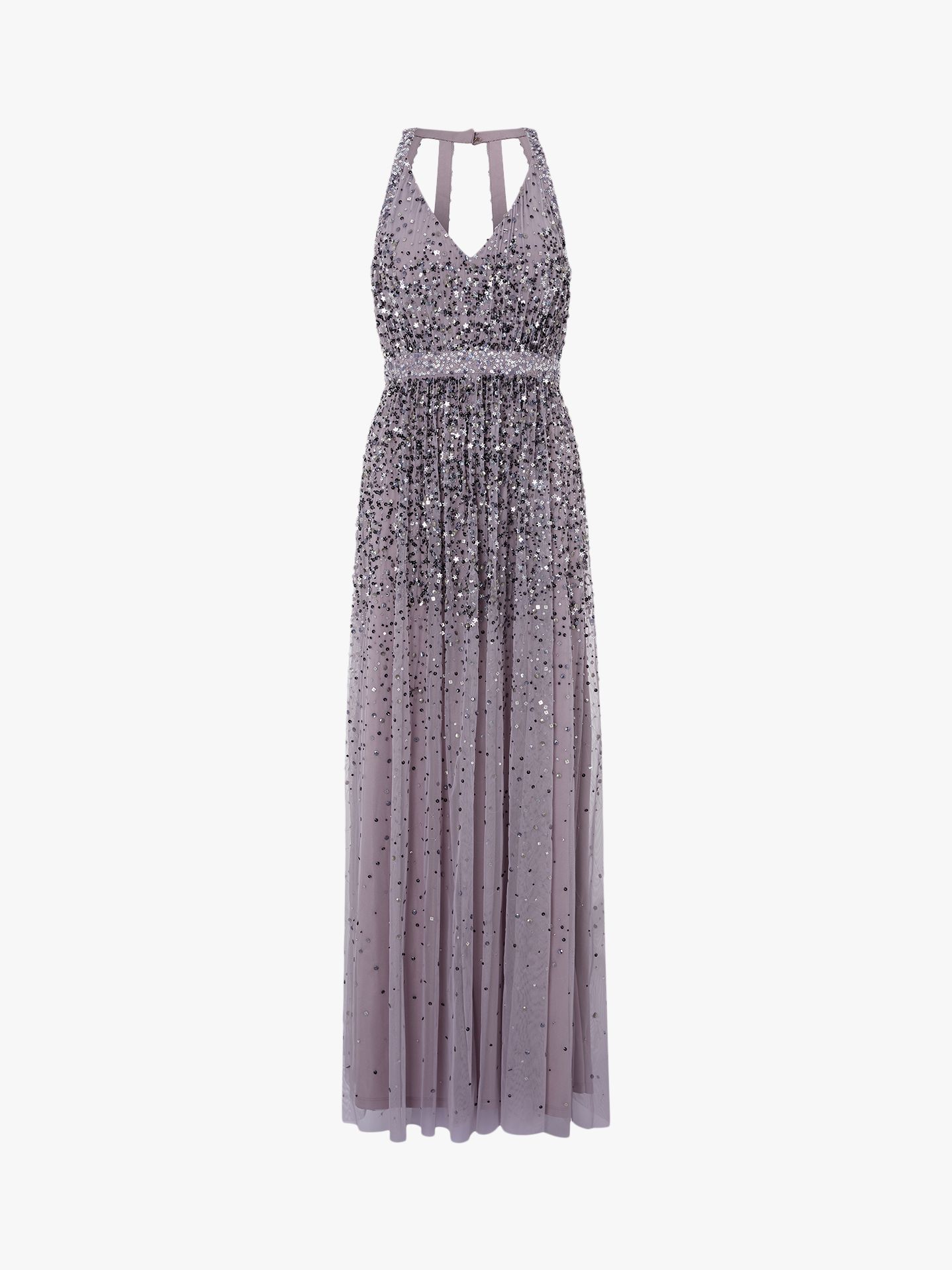 monsoon grey maxi dress