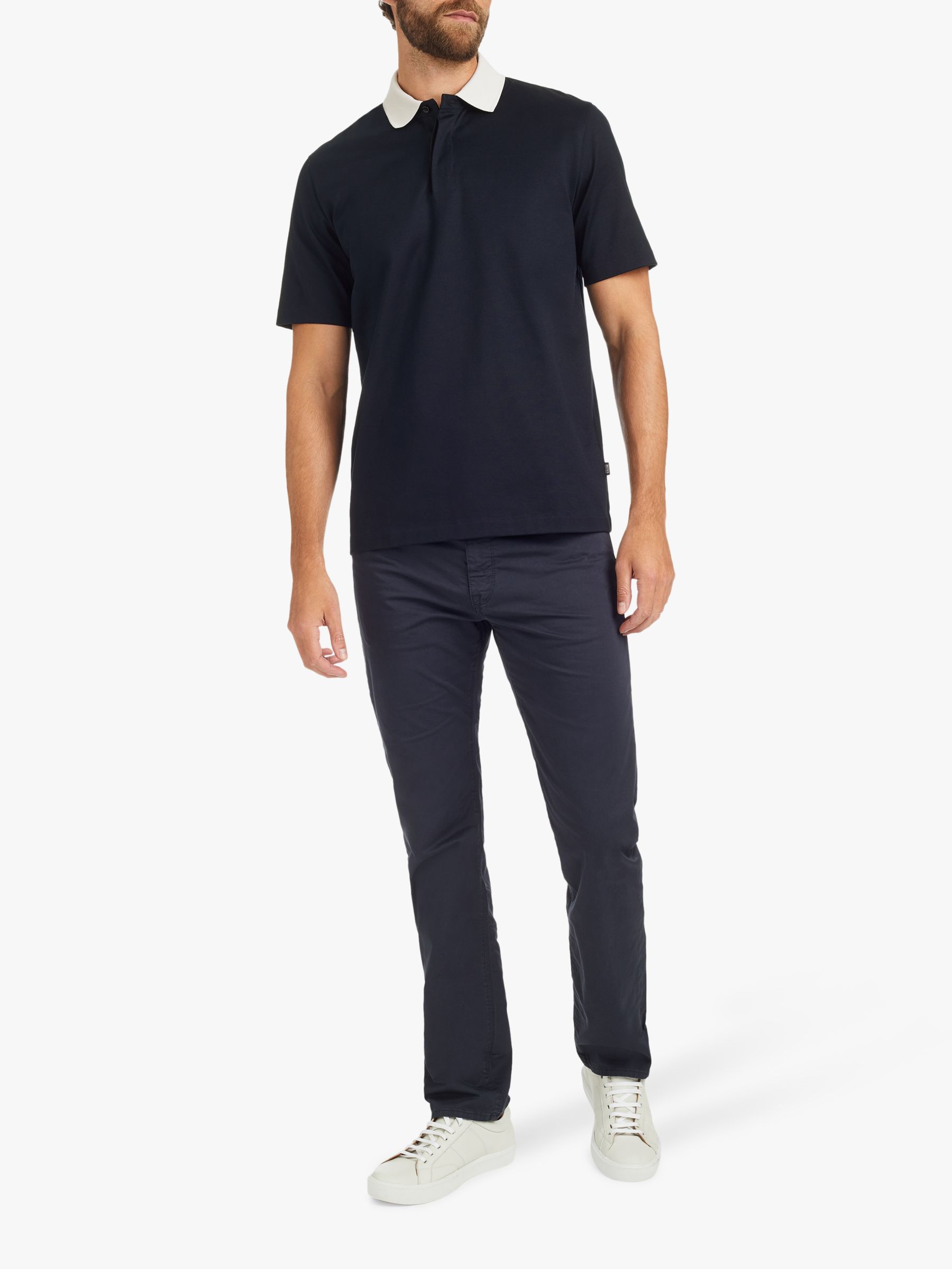 BOSS Pack Slim Fit Polo Shirt, Dark Blue