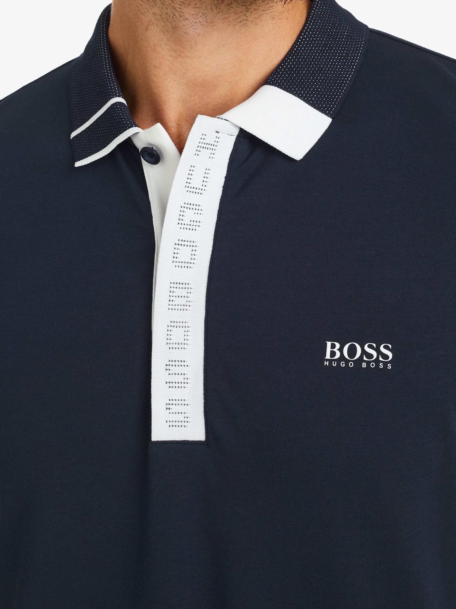 hugo boss polo shirt navy