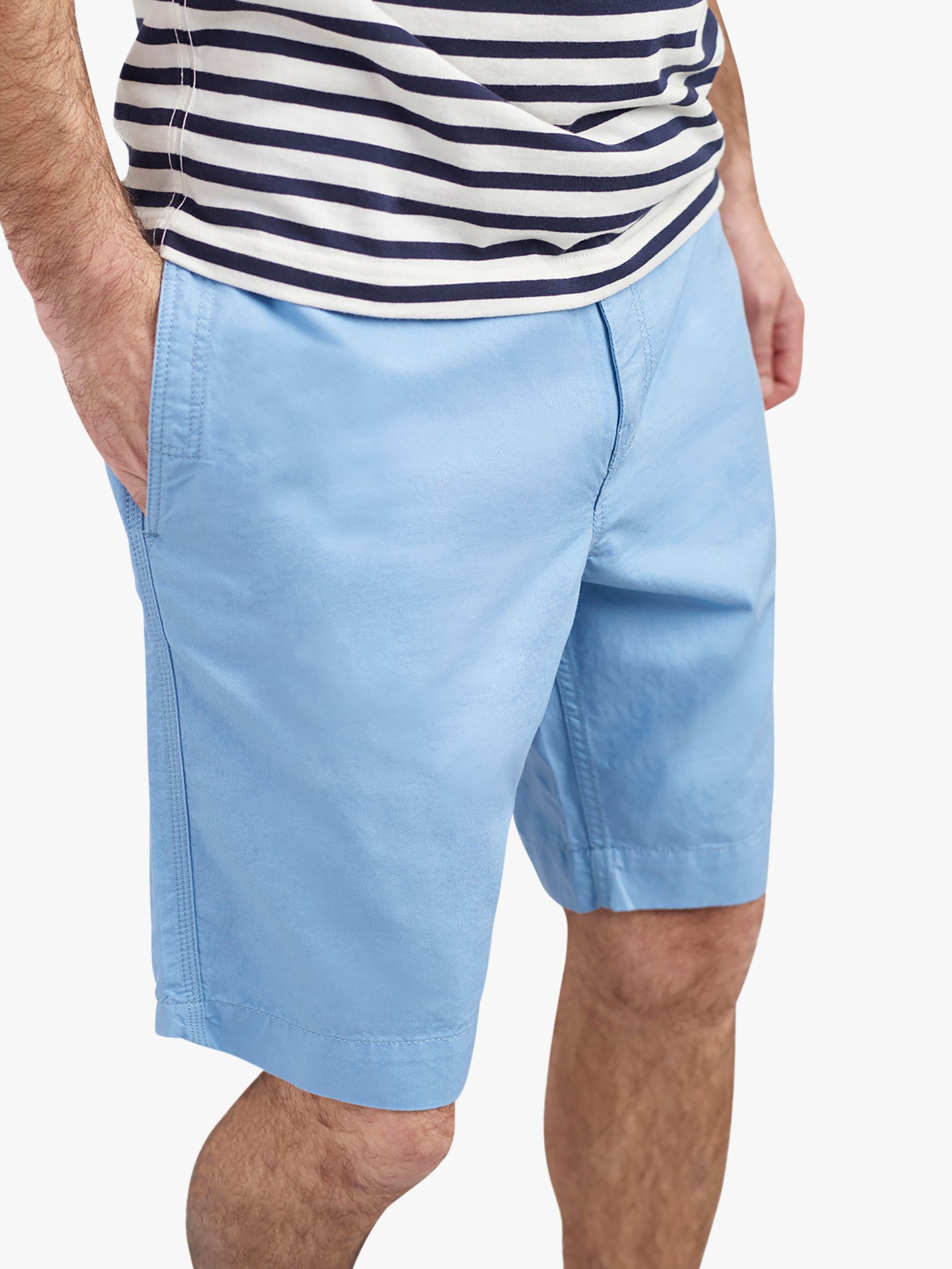 Joules Laundered Oxford Shorts at John Lewis & Partners