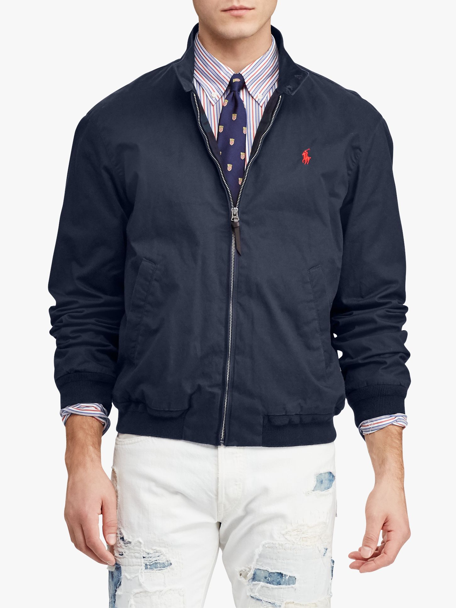 polo ralph lauren navy jacket