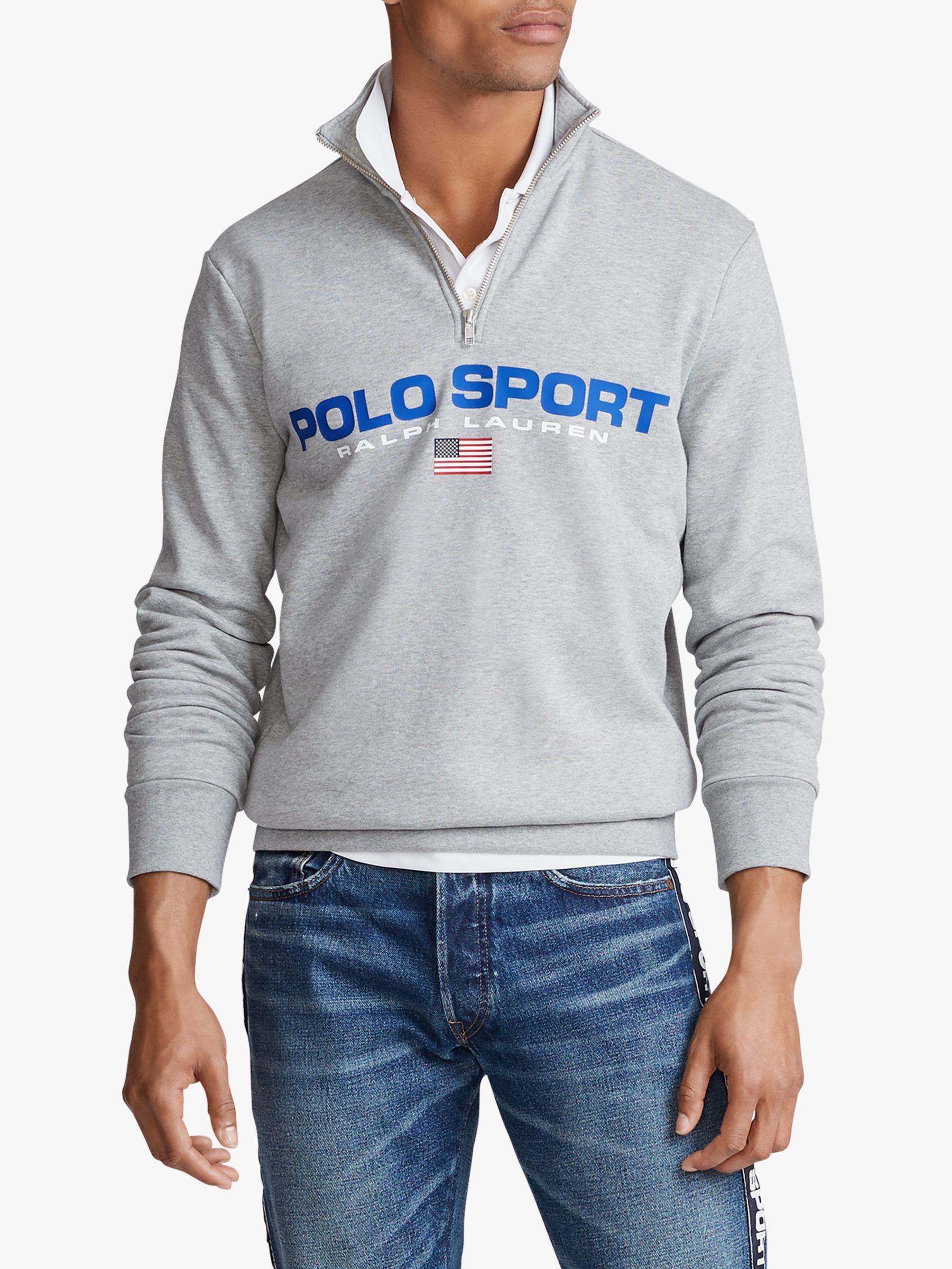 polo sport half zip