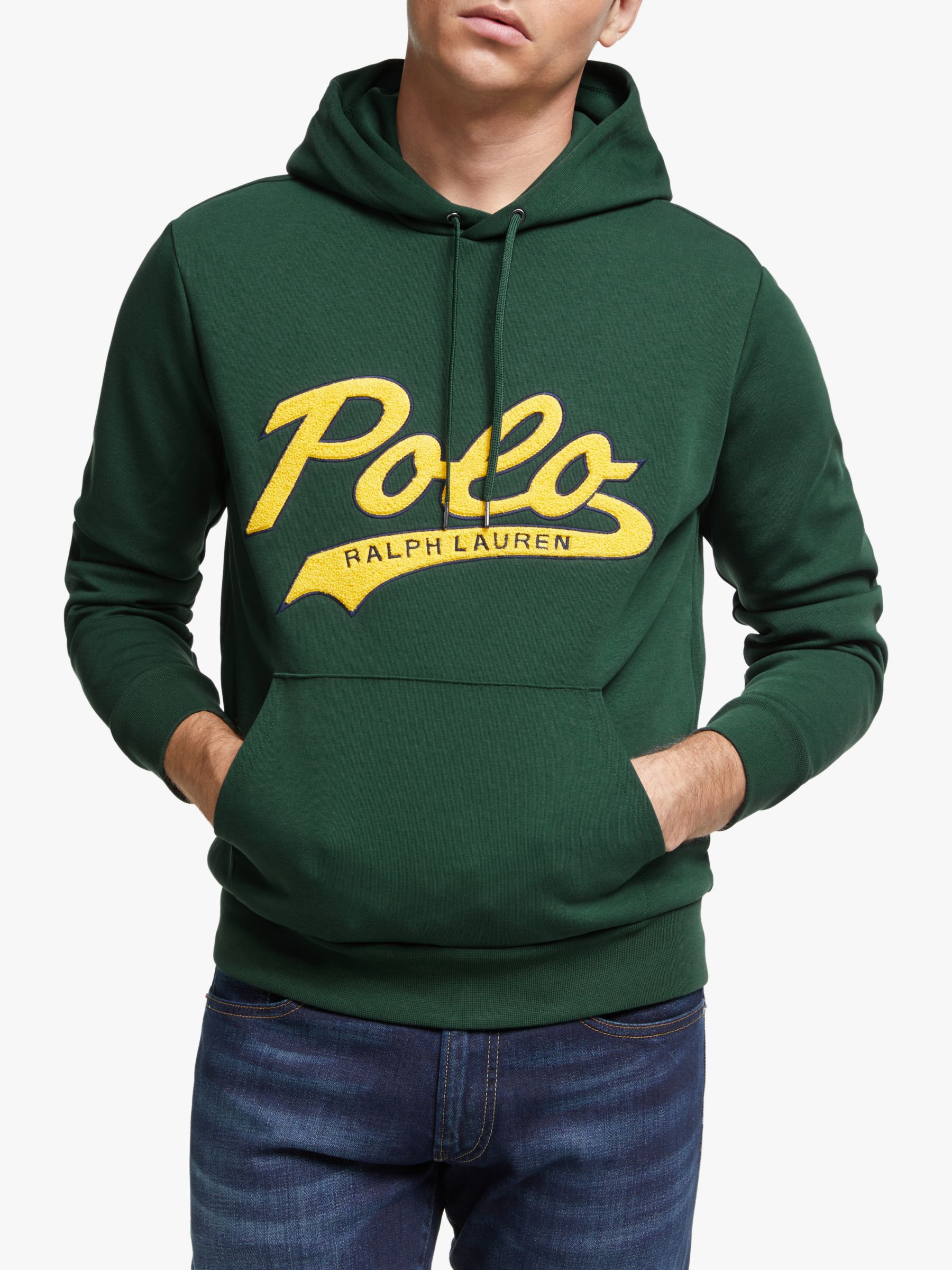 polo ralph lauren green hoodie