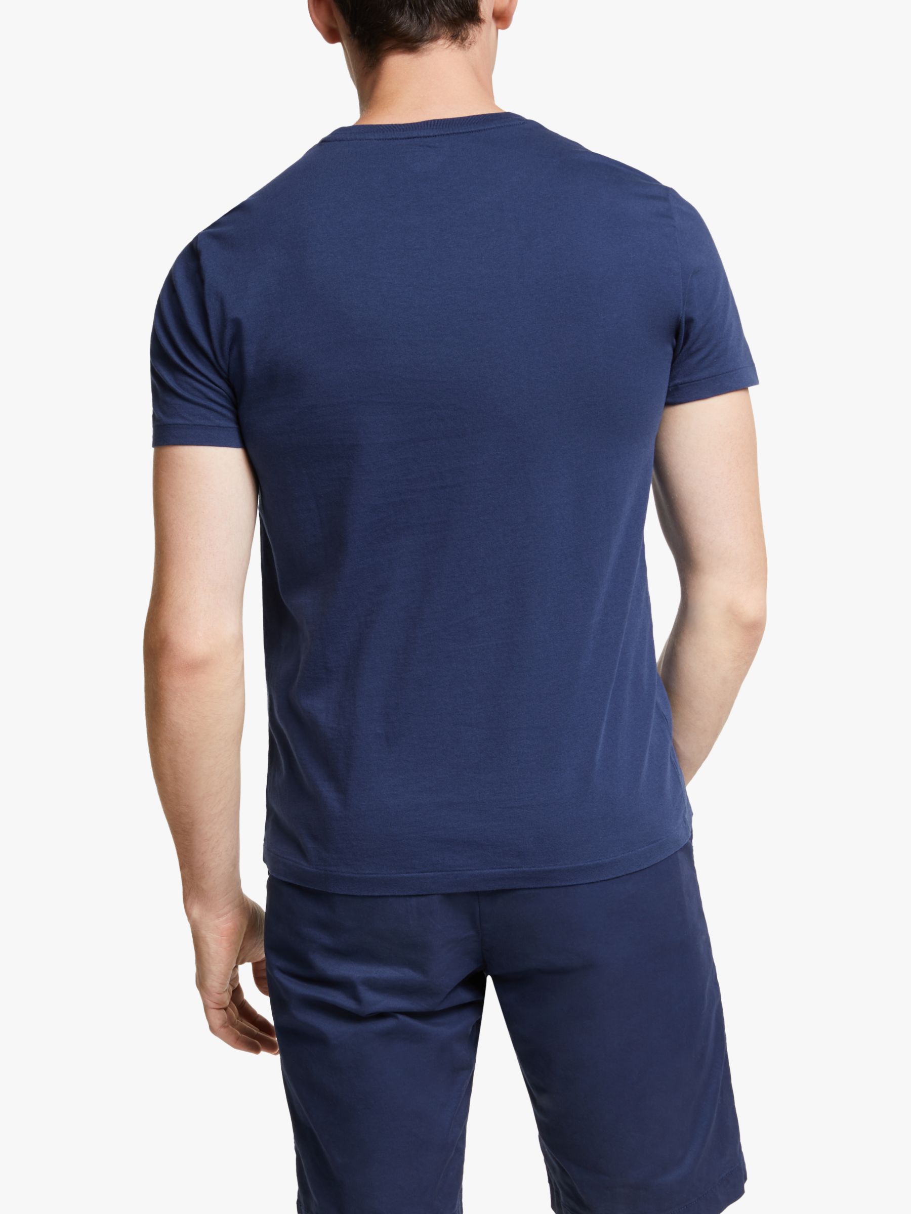 Polo Ralph Lauren Short Sleeve Custom Fit Crew Neck T-Shirt, Freshwater, S