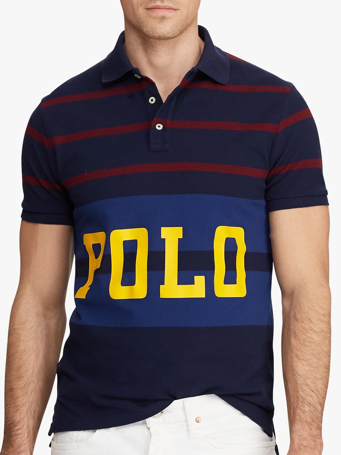 Polo Ralph Lauren Logo Stripe Polo 