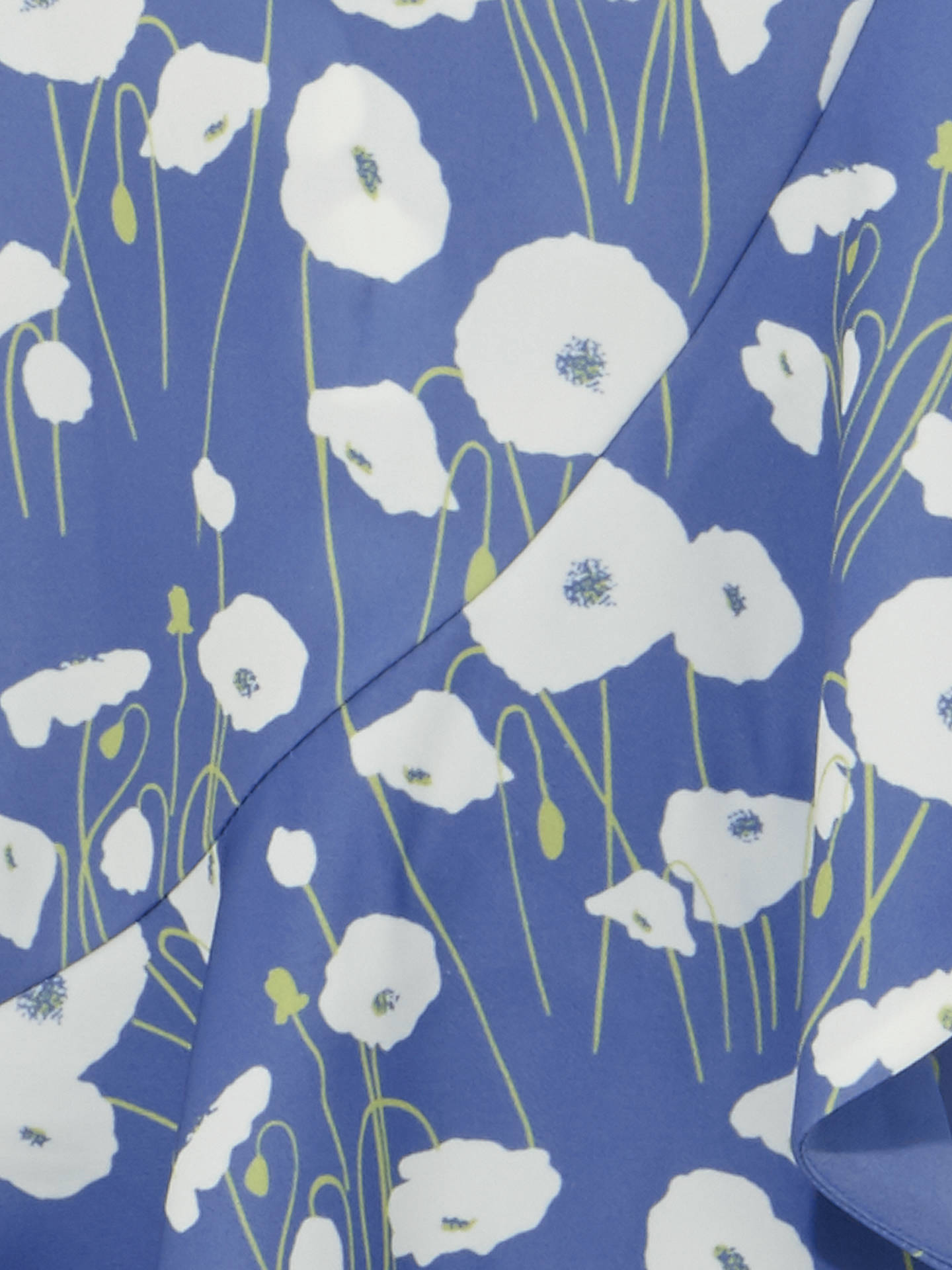 Phase Eight Veronica Ditsy Floral Print Wrap Dress Cornflower Blue At John Lewis Partners