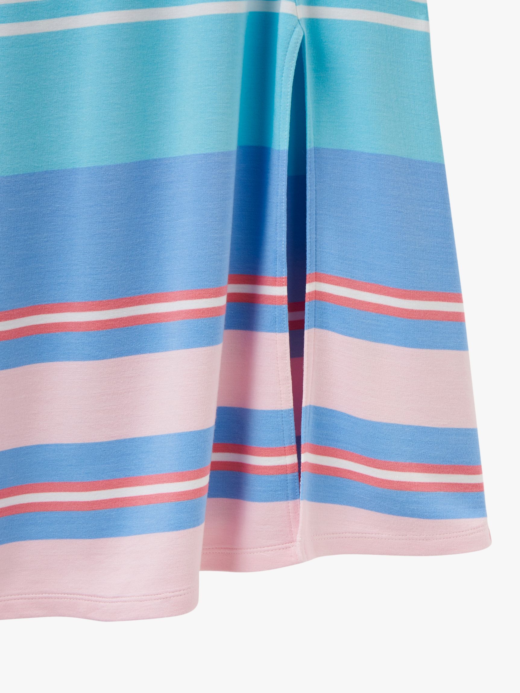 Joules Marion Jersey Maxi Skirt, Multi Stripe