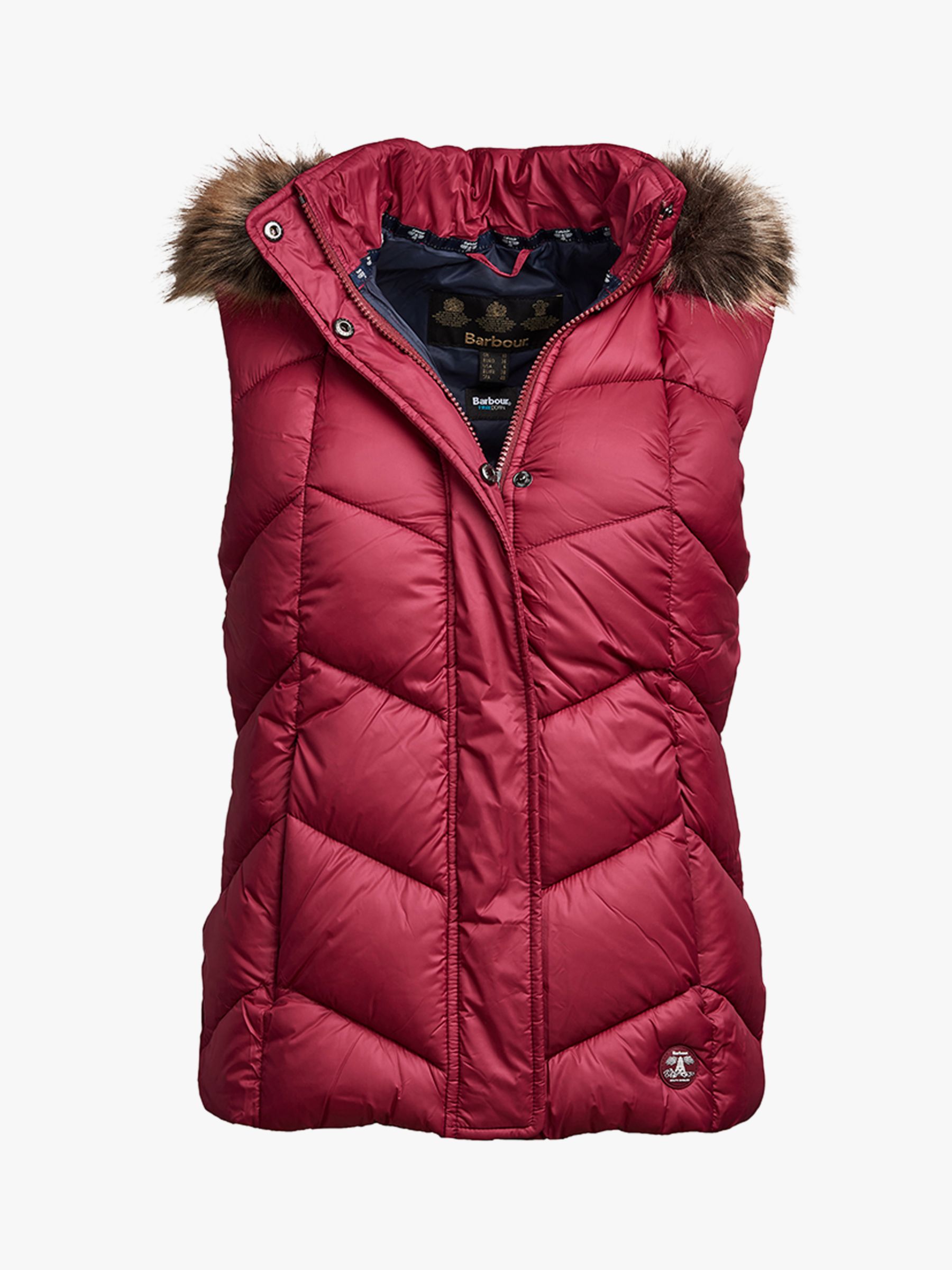 barbour down hall quilted jacket