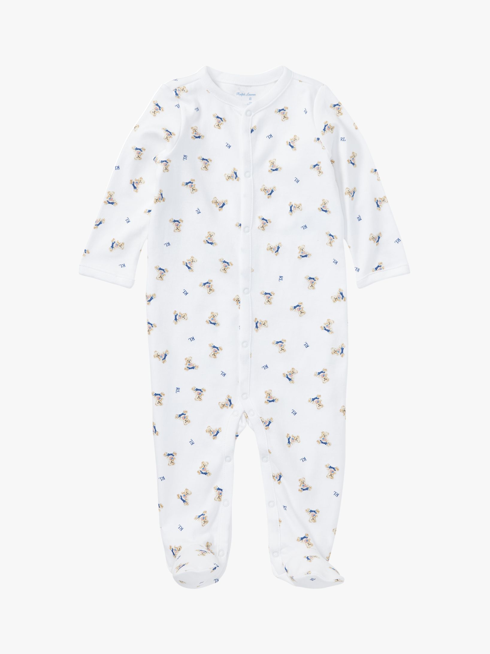 Polo Ralph Lauren Baby Bear Sleepsuit 