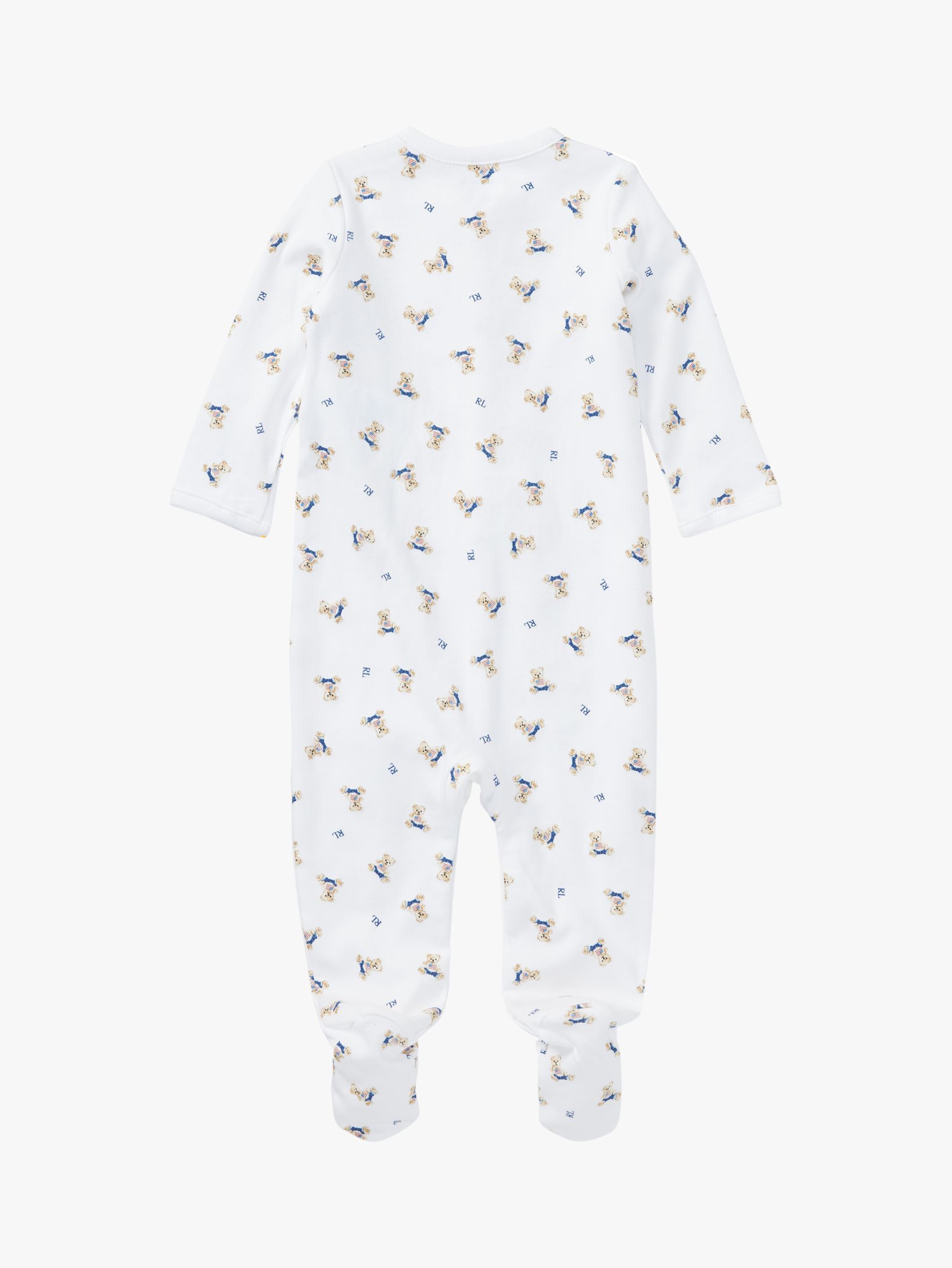 ralph lauren baby sleepsuits
