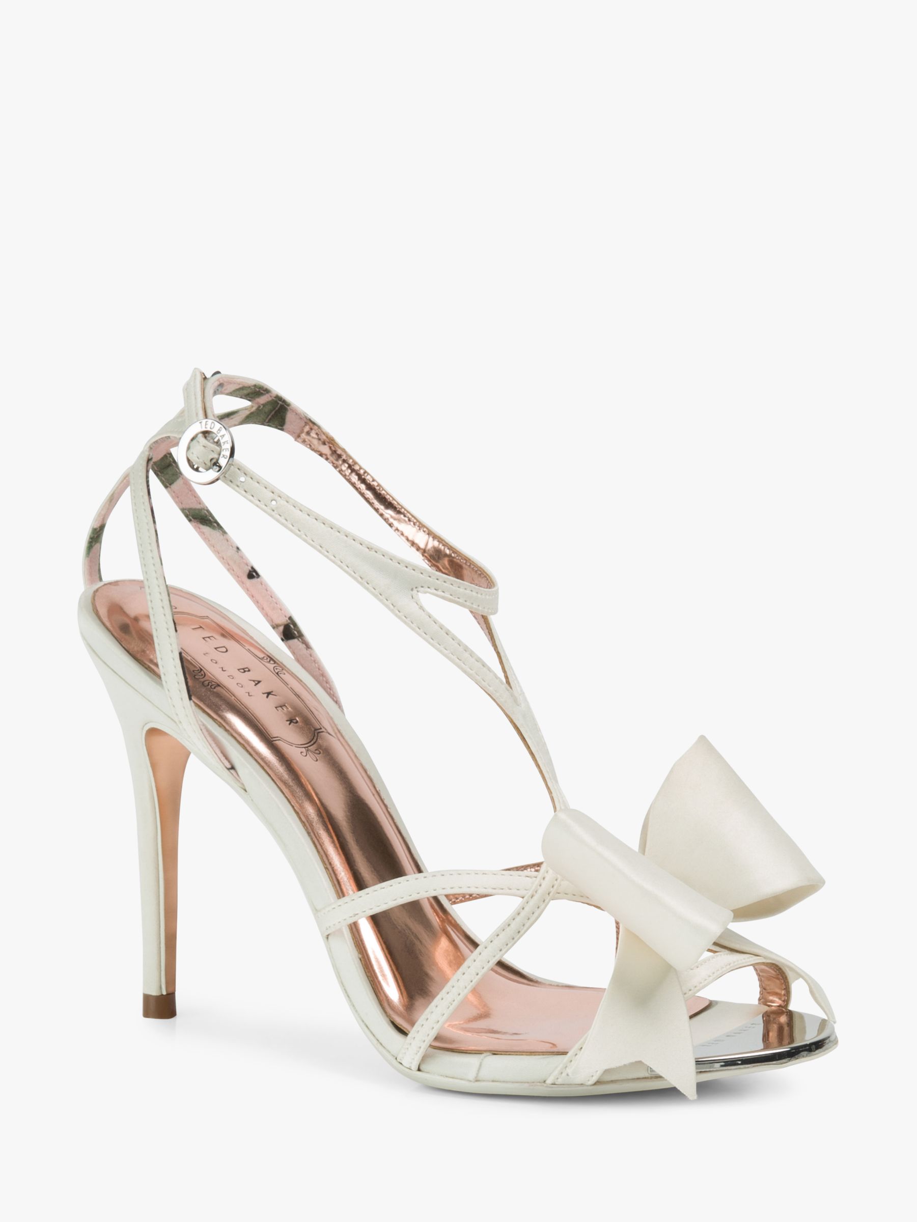 ted baker bow heeled sandals