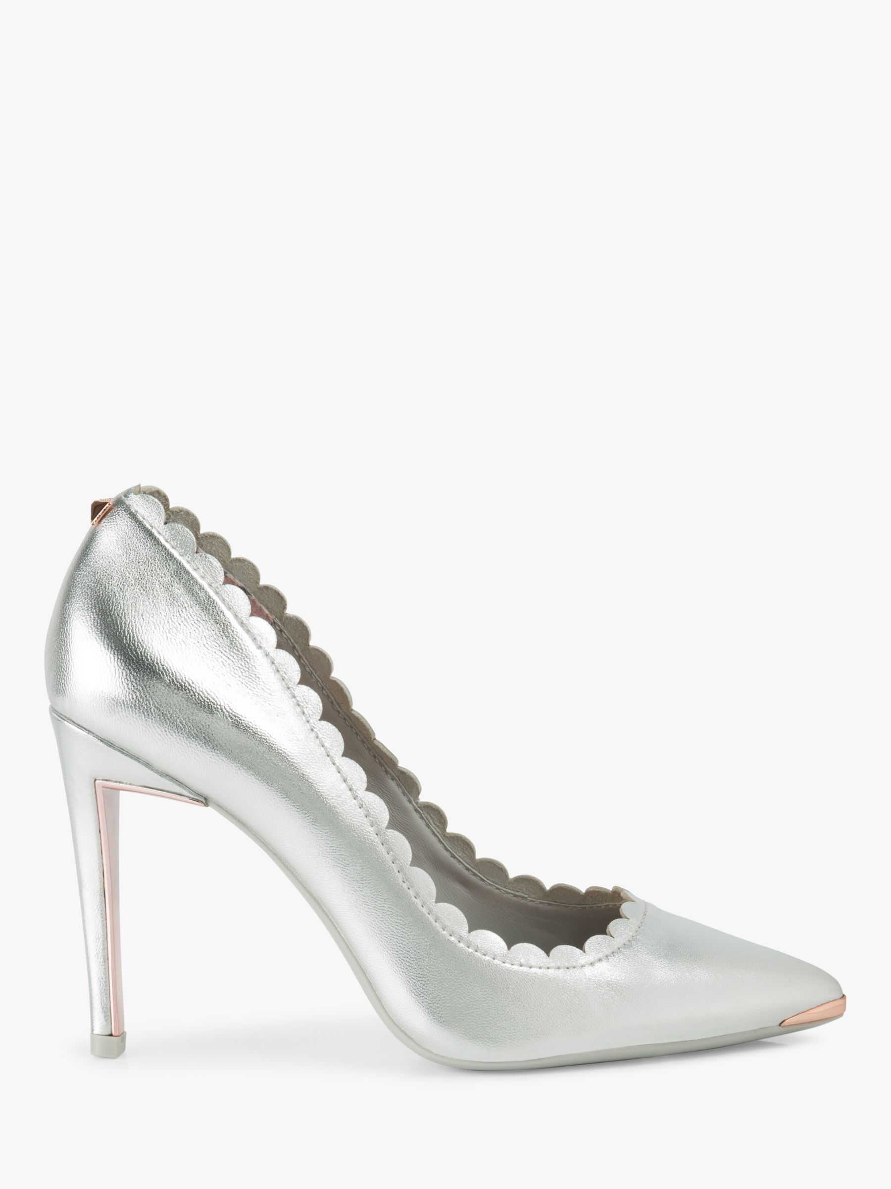 Ted Baker Sloanal Scallop Detail Stiletto Heel Court Shoes