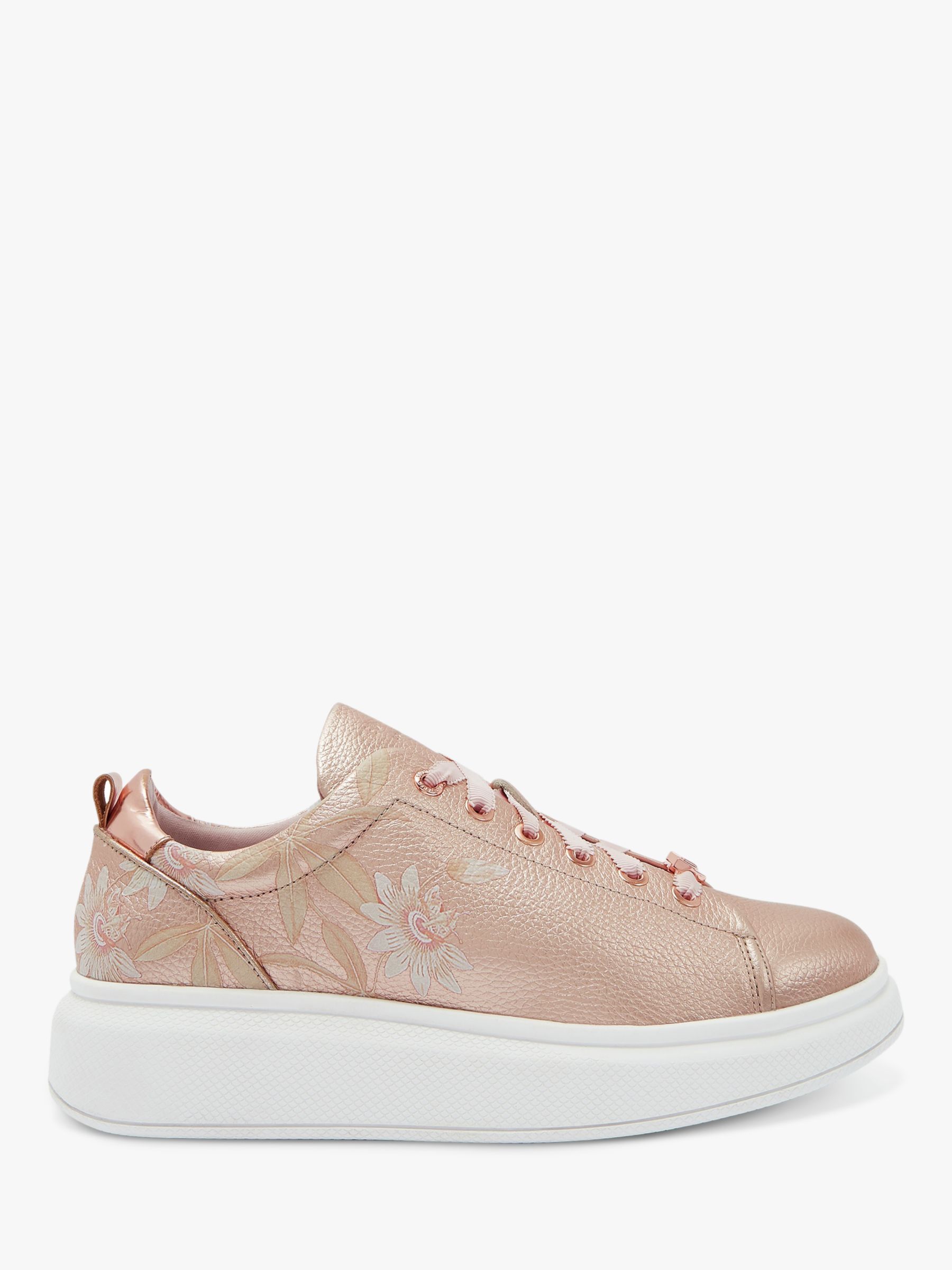 ted baker gold trainers