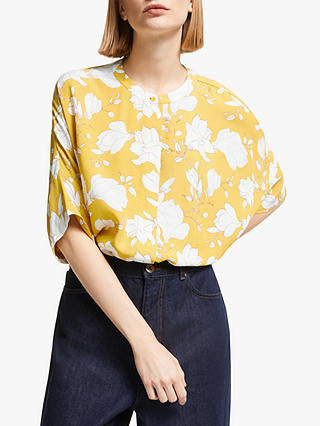 Kin Hatari Floral Shirt, Yellow